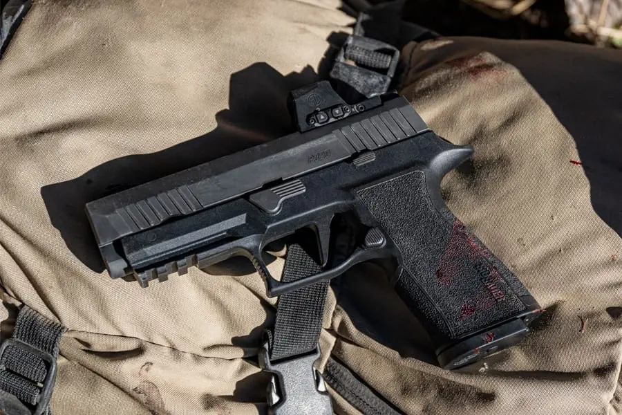 The Sig Sauer P Xten Comp Mm Semi Automatic Handgun Review Hook