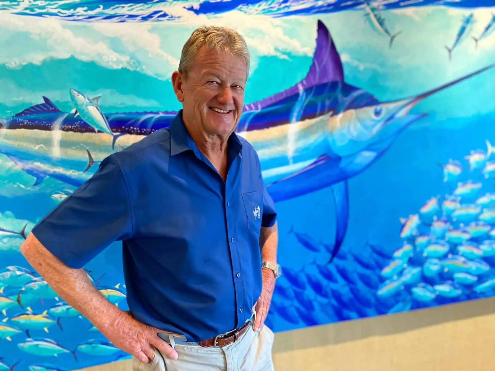 Guy Harvey Promotes Ocean Conservation Through Art