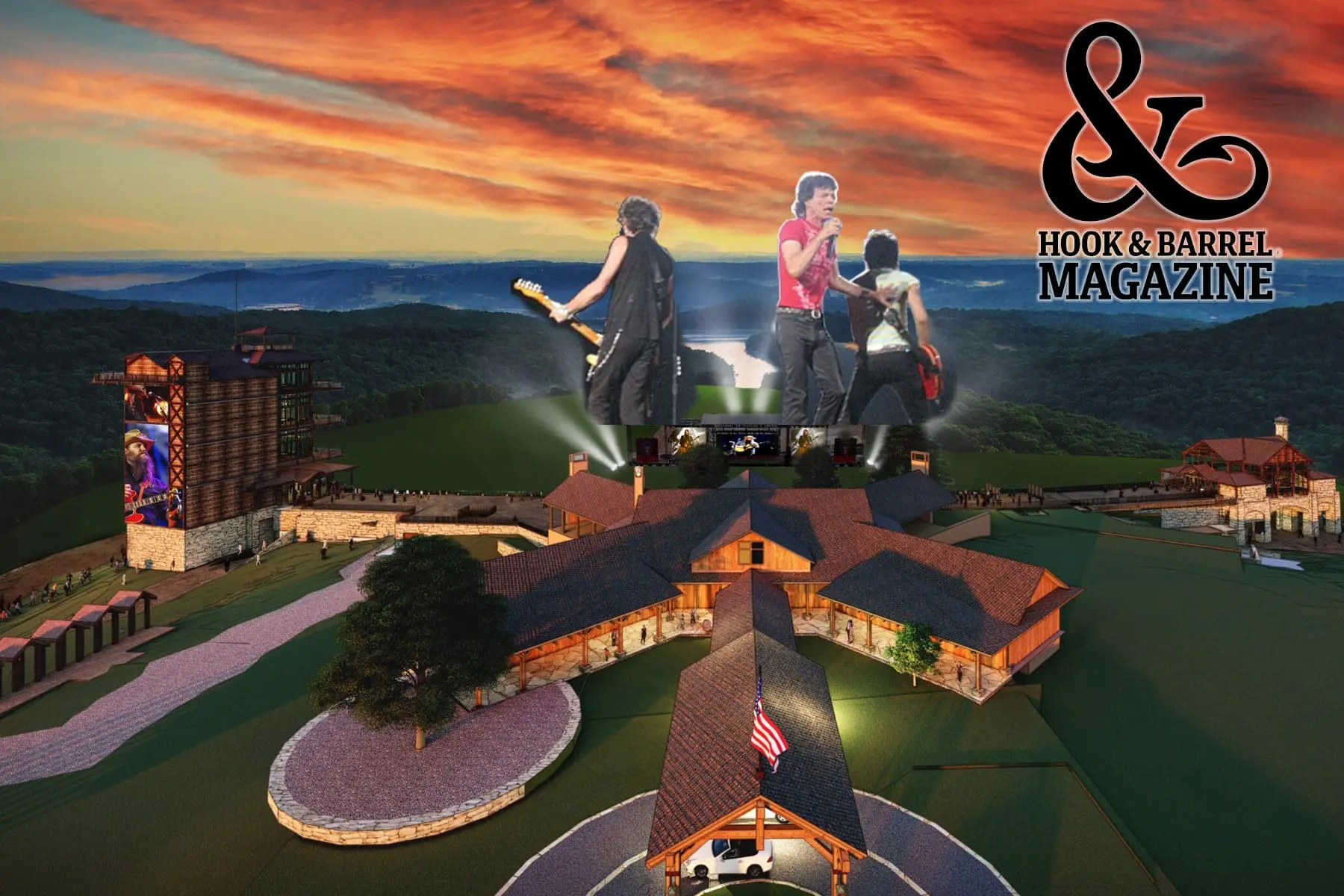 The Rolling Stones Set to Perform at Thunder Ridge Nature Arena