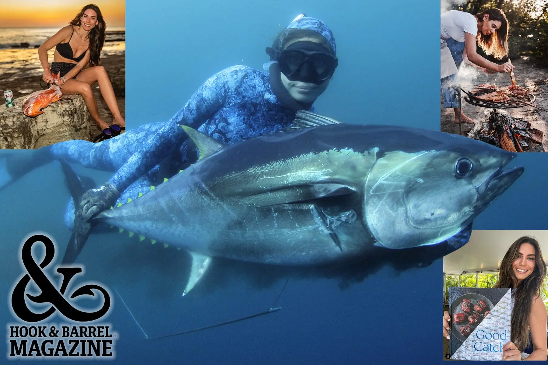 Spearfishing & Cooking Wild Dinners With Valentine Thomas