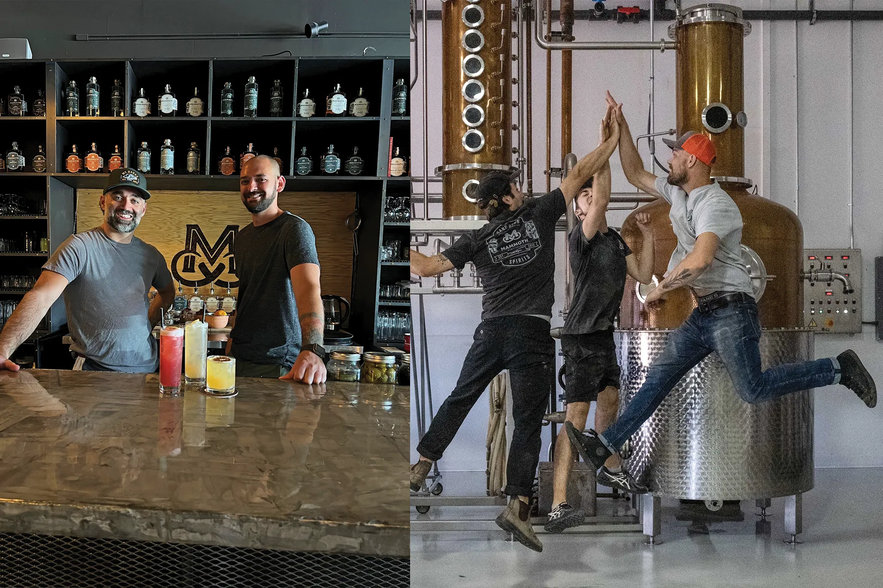 mammoth distilling in traverse city, michigan