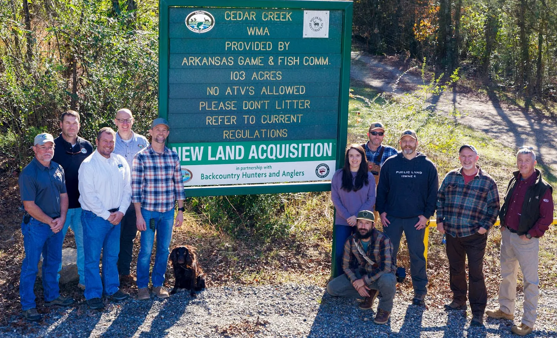 Arkansas Backcountry Hunters and Anglers Celebrate Public Access