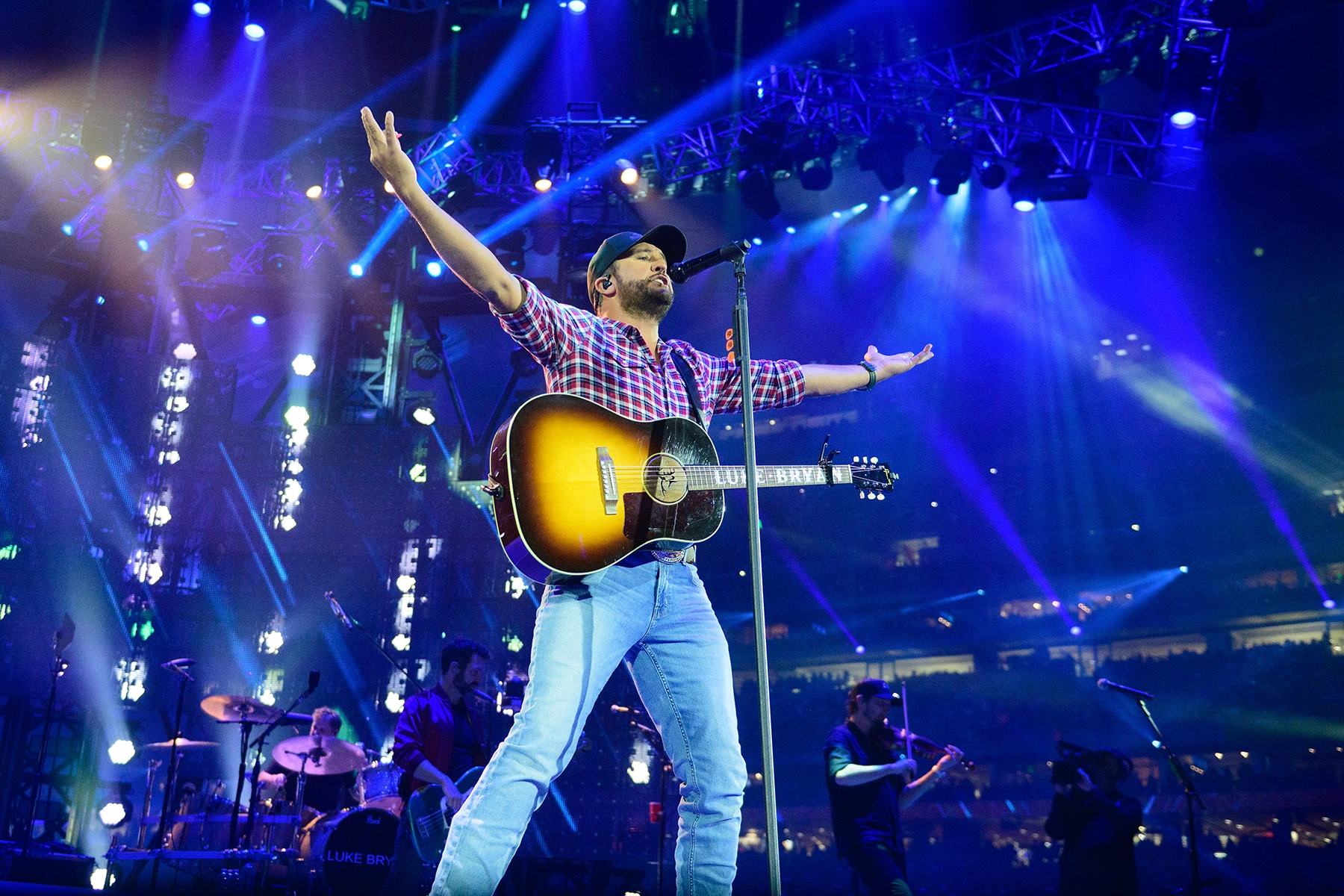 luke bryan at The Houston Livestock Show & Rodeo