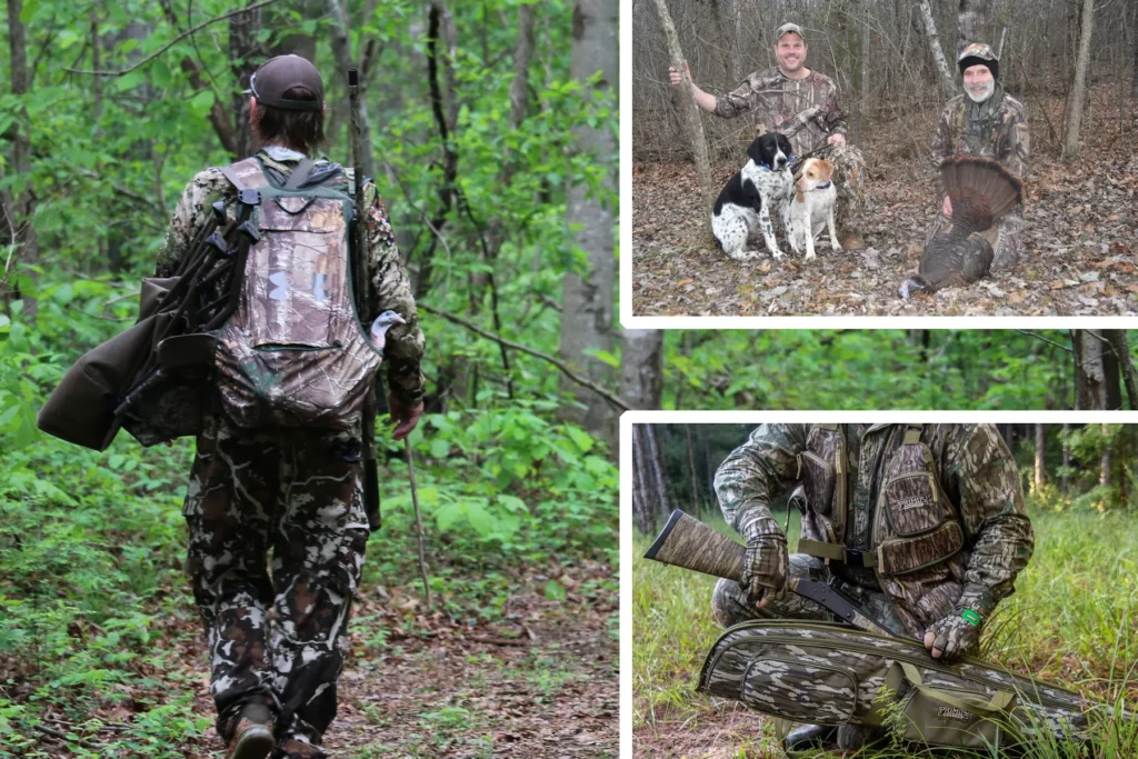 hunting turkeys