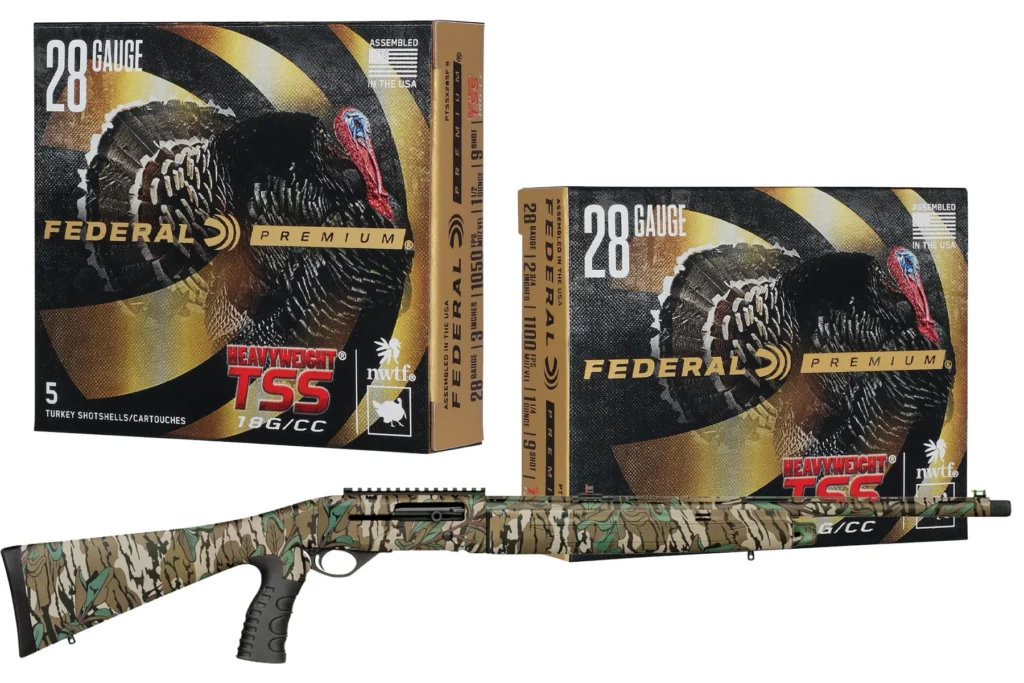 Federal HEAVYWEIGHT TSS 28-Gauge Turkey Loads and mossberg sa 28 shotgun