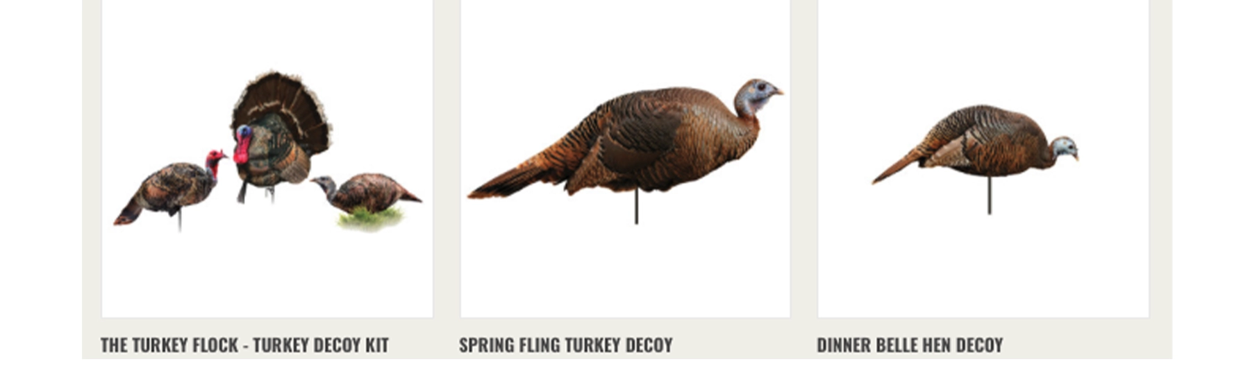 Montana Decoy Turkey Decoys