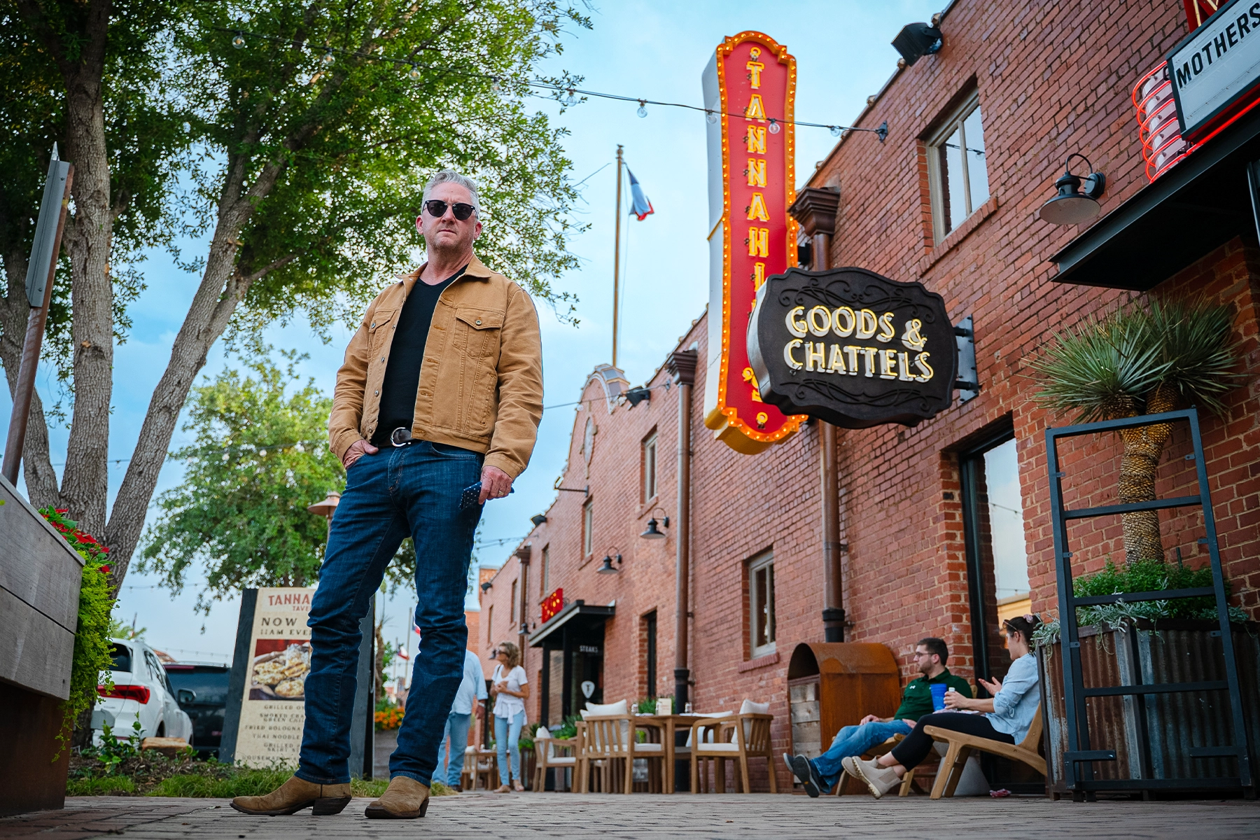 Tim Love at his Lonesome Dove restaurant in Fort Worth, Texas