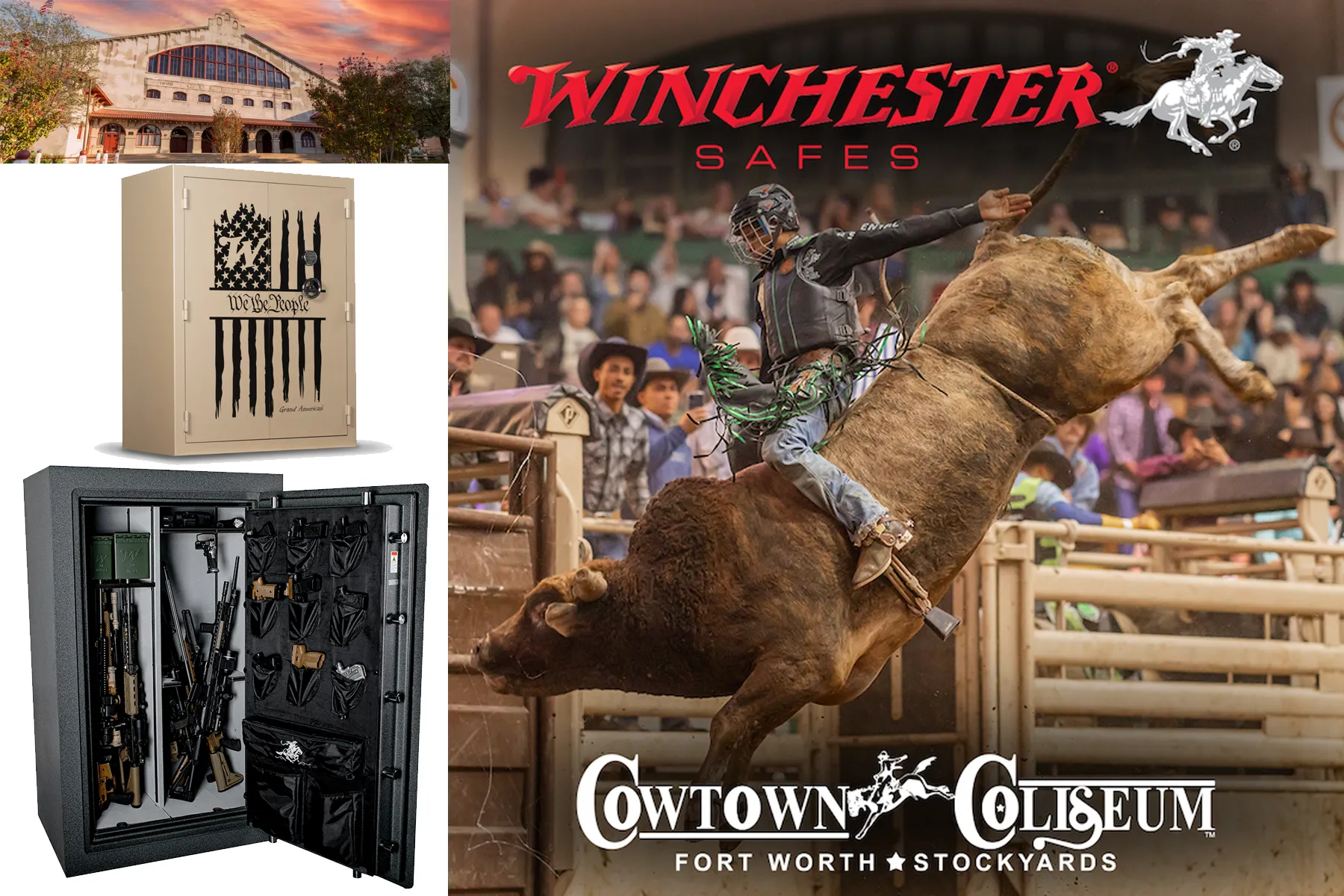 Winchester Safes Partners with Ft. Worth’s Cowtown Coliseum