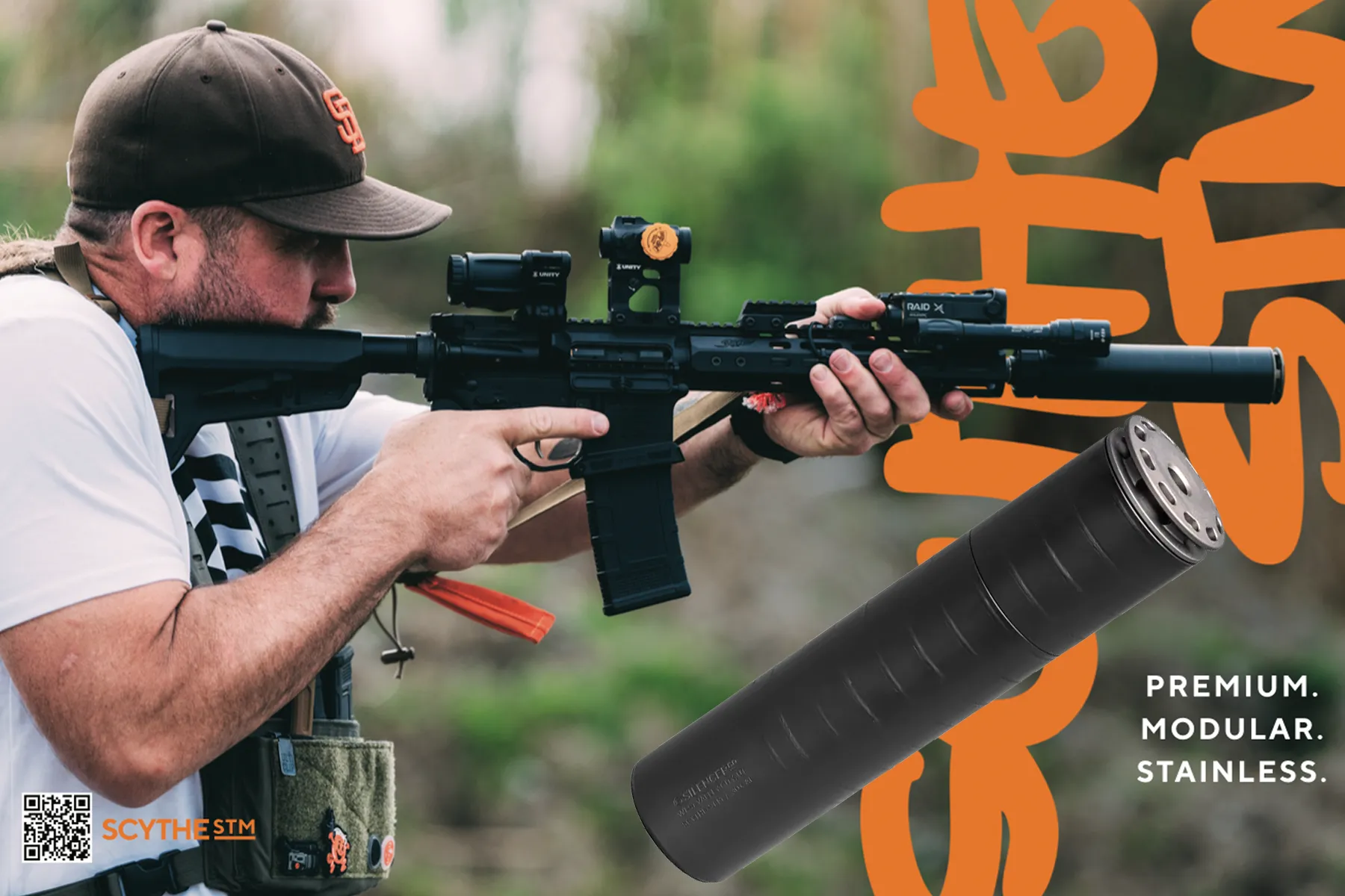 SilencerCo Scythe-STM Rifle Supressor
