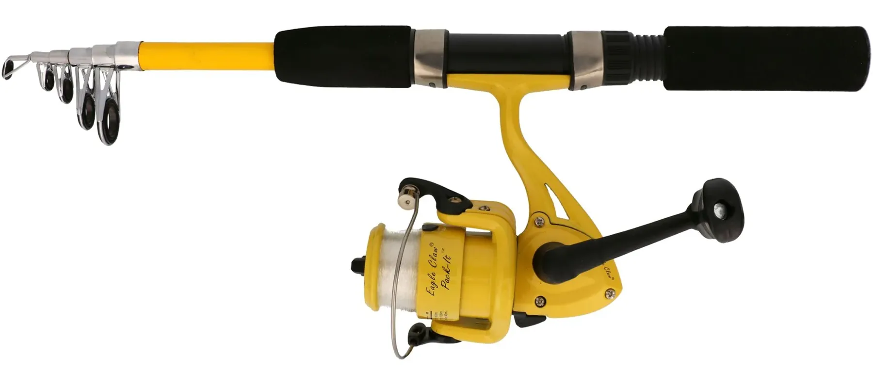 Eagle Claw Pack-It Telescopic Fishing Rod-Reel Combo