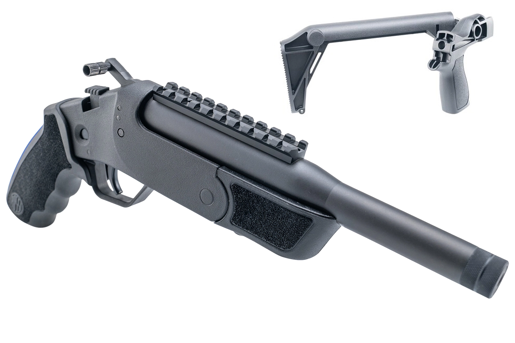 Rossi Brawler inset with folding stock