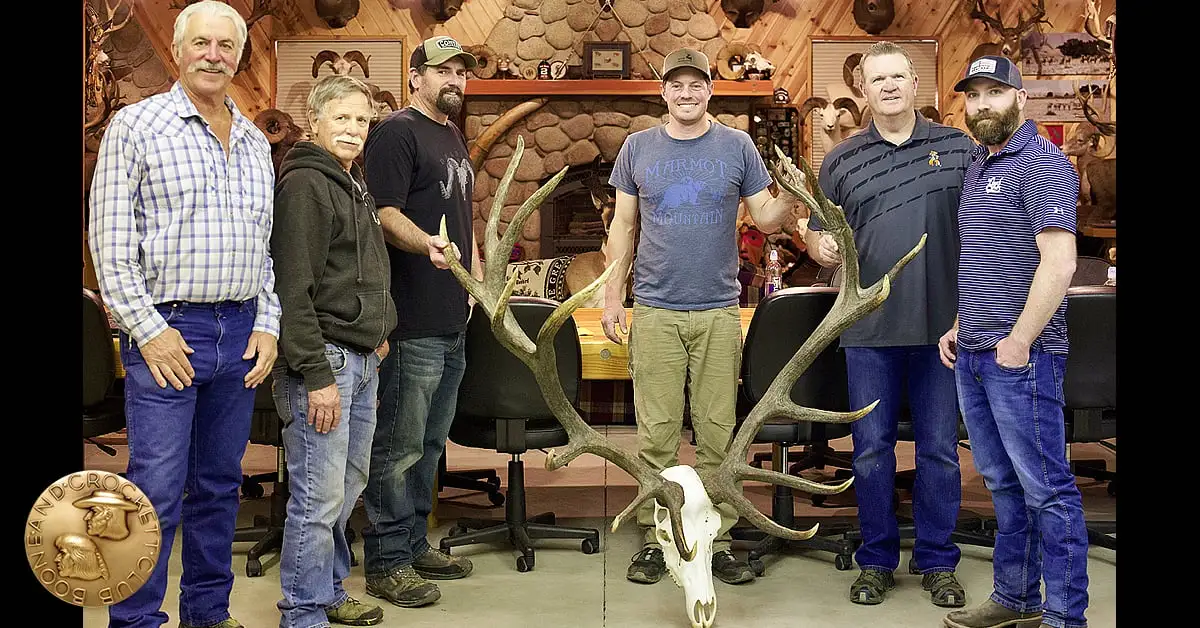 Tim Carpenter with his Roosevelt elk.