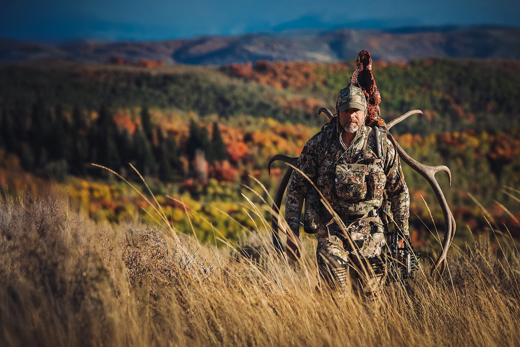 John Barklow packing out an elk