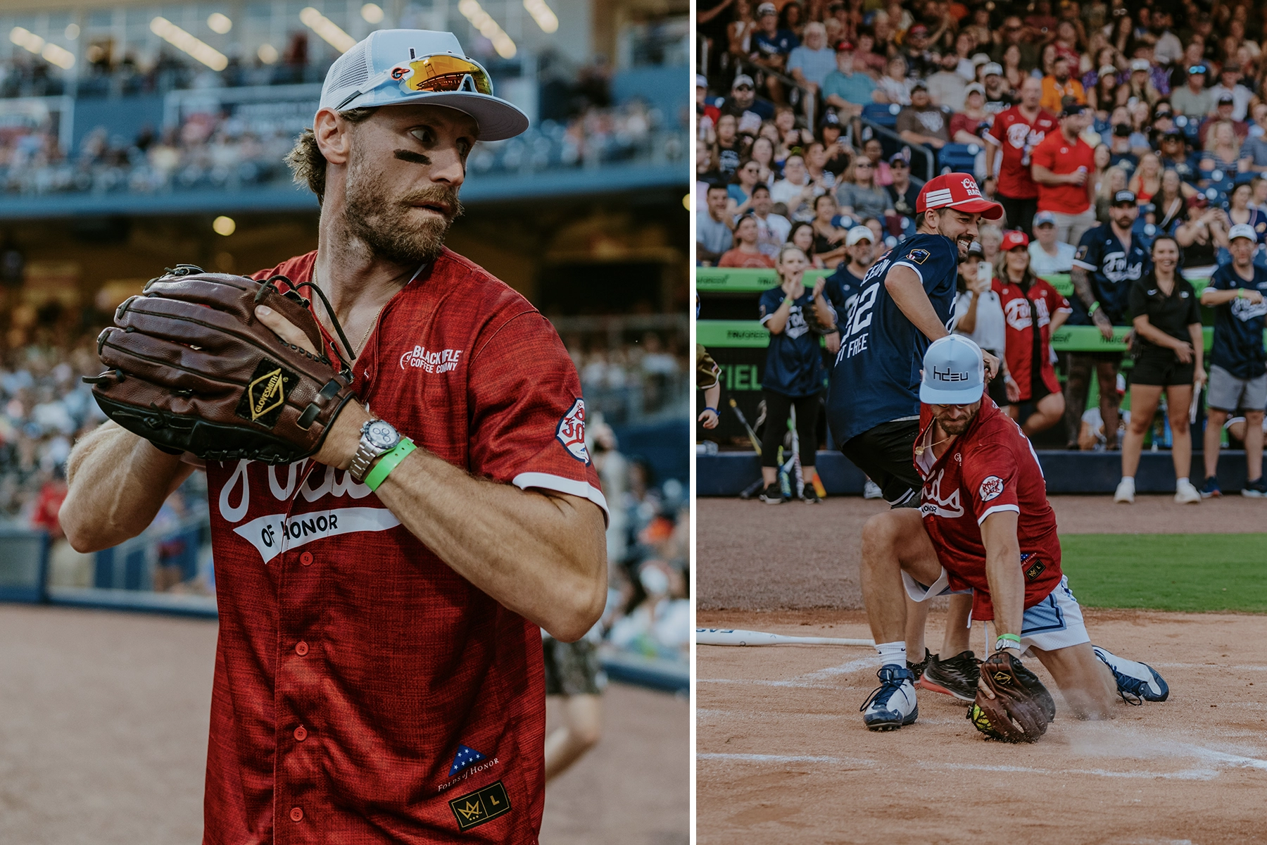 Folds of Honor Charity Softball game highlights