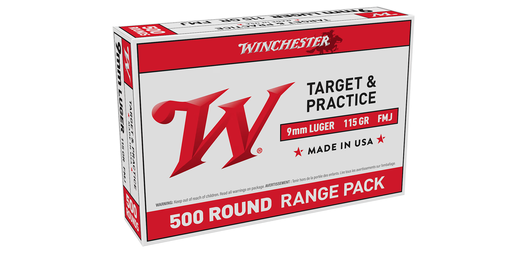 WINCHESTER USA 115-GRAIN 9MM
