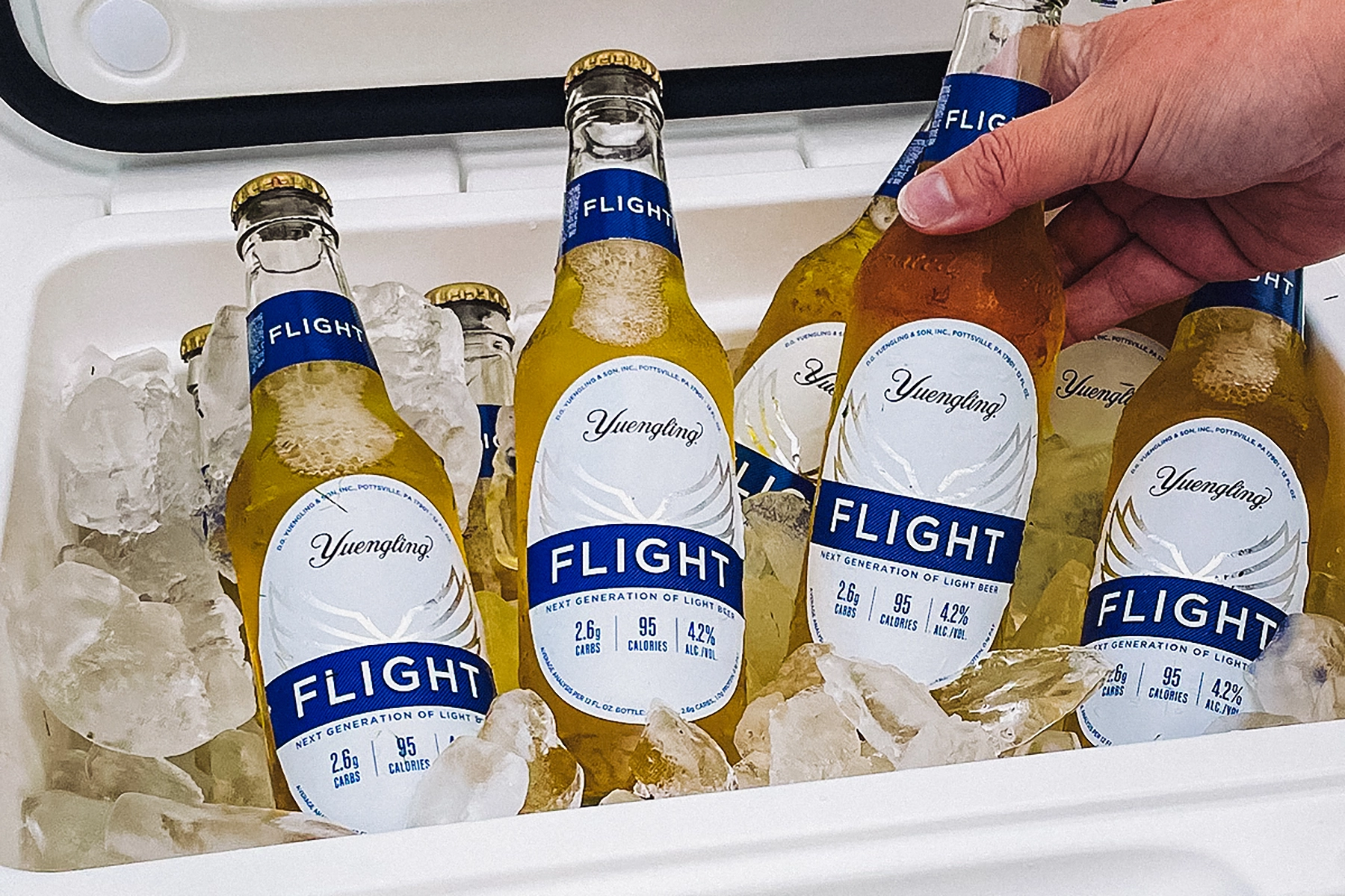one of the beer-maker's newest offerings: Yuengling Flight