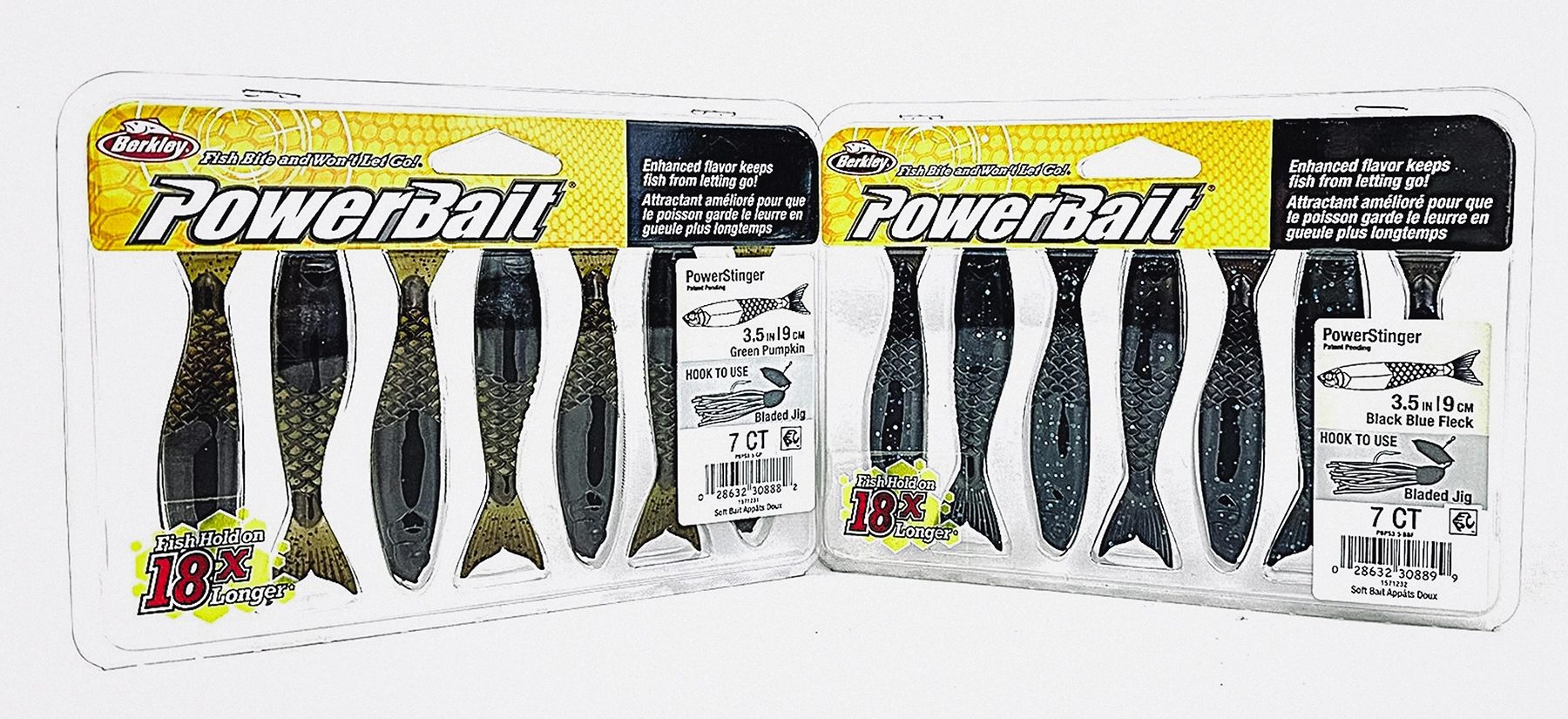 berkley powerbait powerstinger lures in packaging