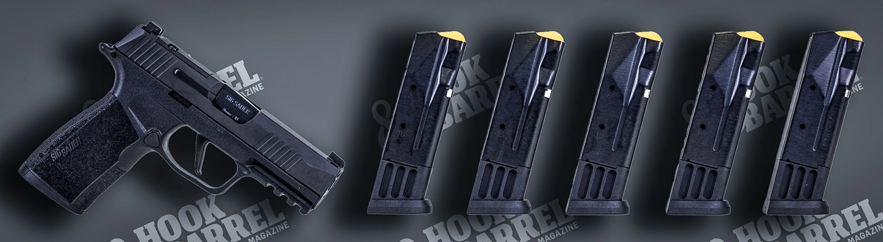 SIG SAUER P365 with five magazines gun deals