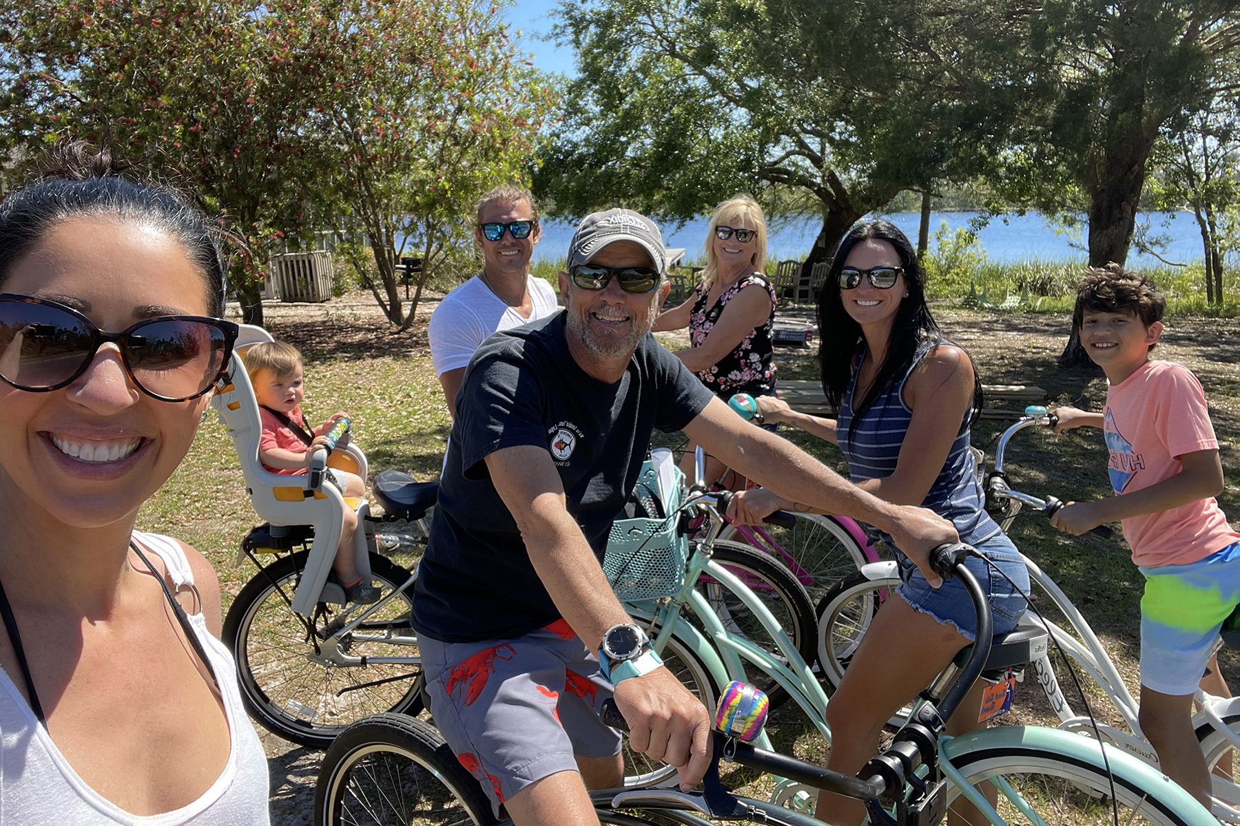 Biking around the redneck riviera