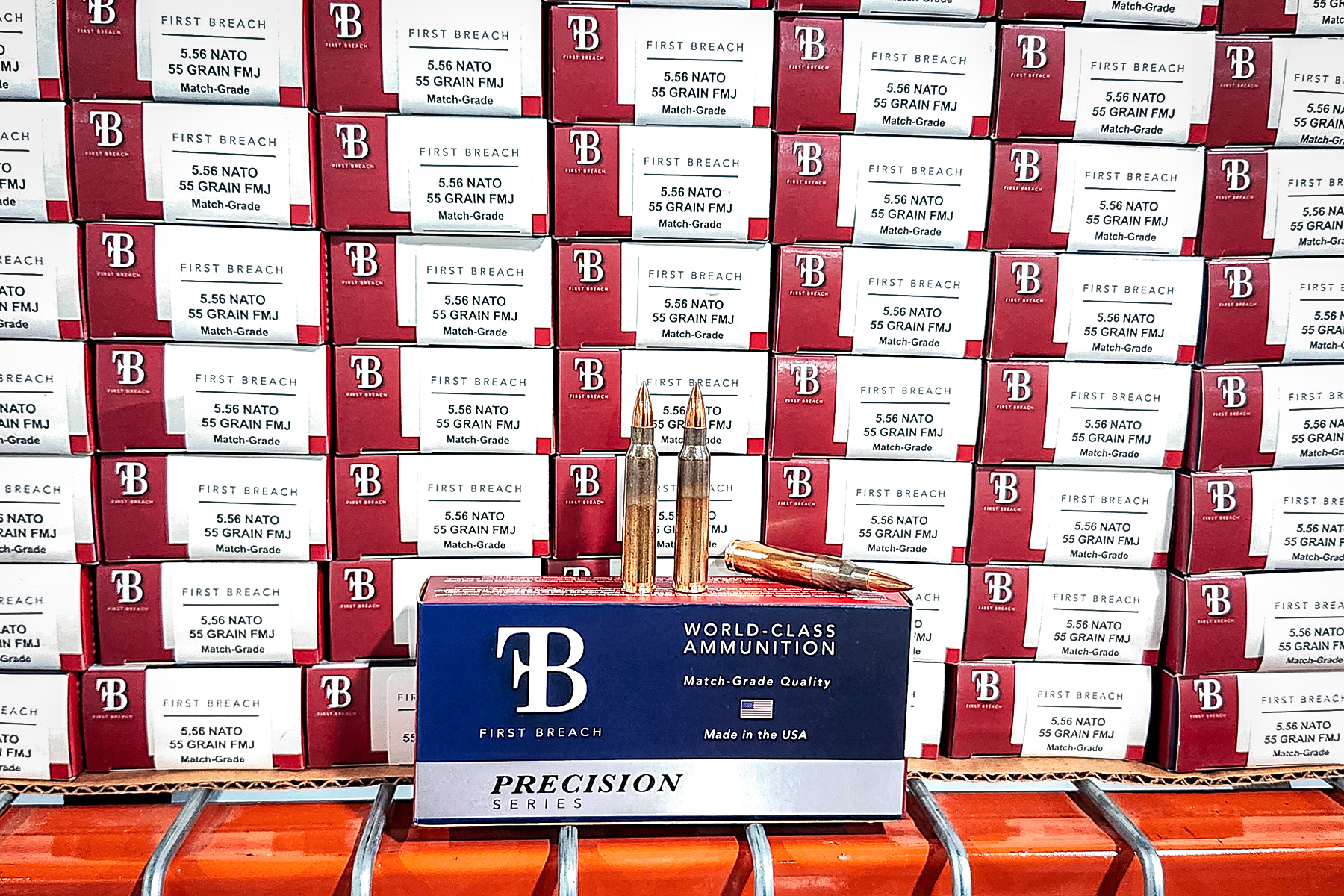 first breach ammo factory floor ammo boxes stacked