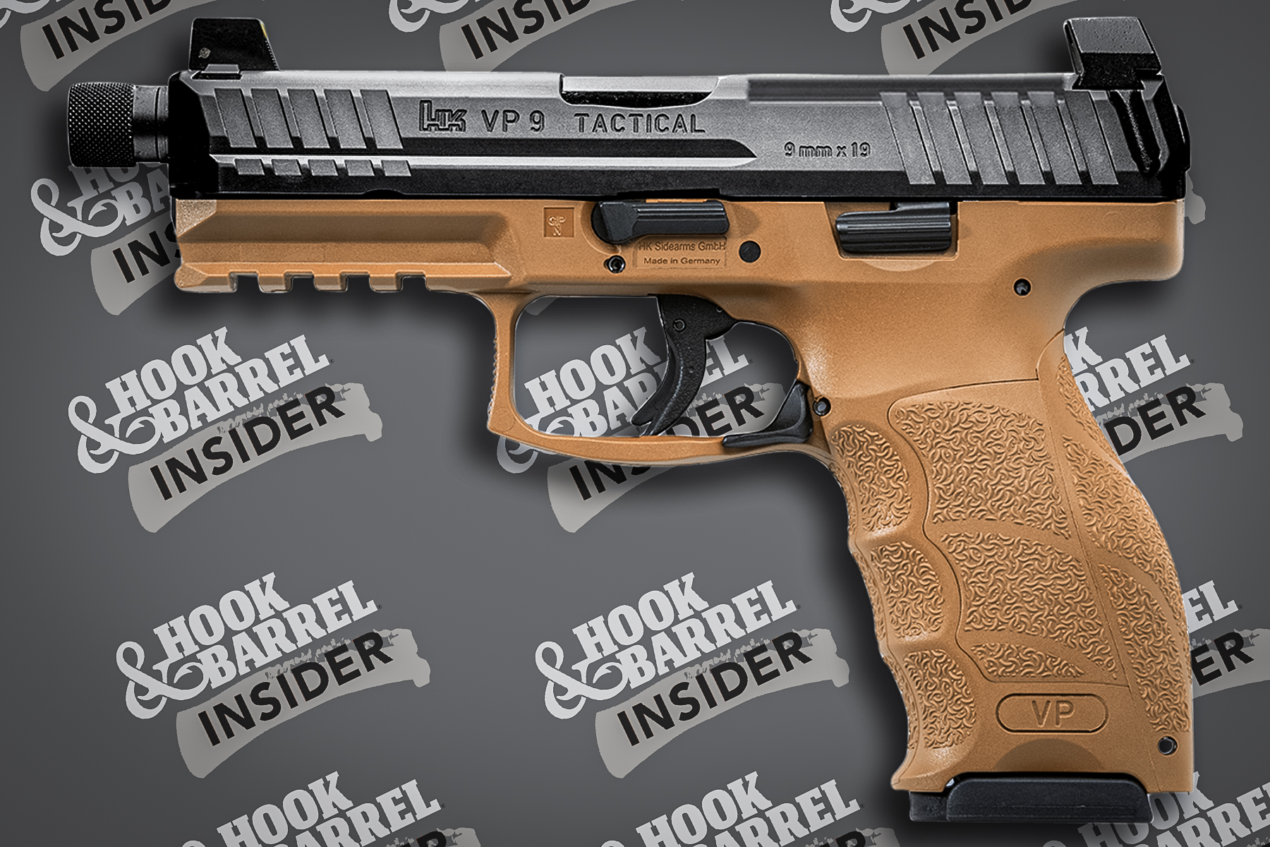 Heckler & Koch VP9 Tactical 9mm 4.70-inch FDE 