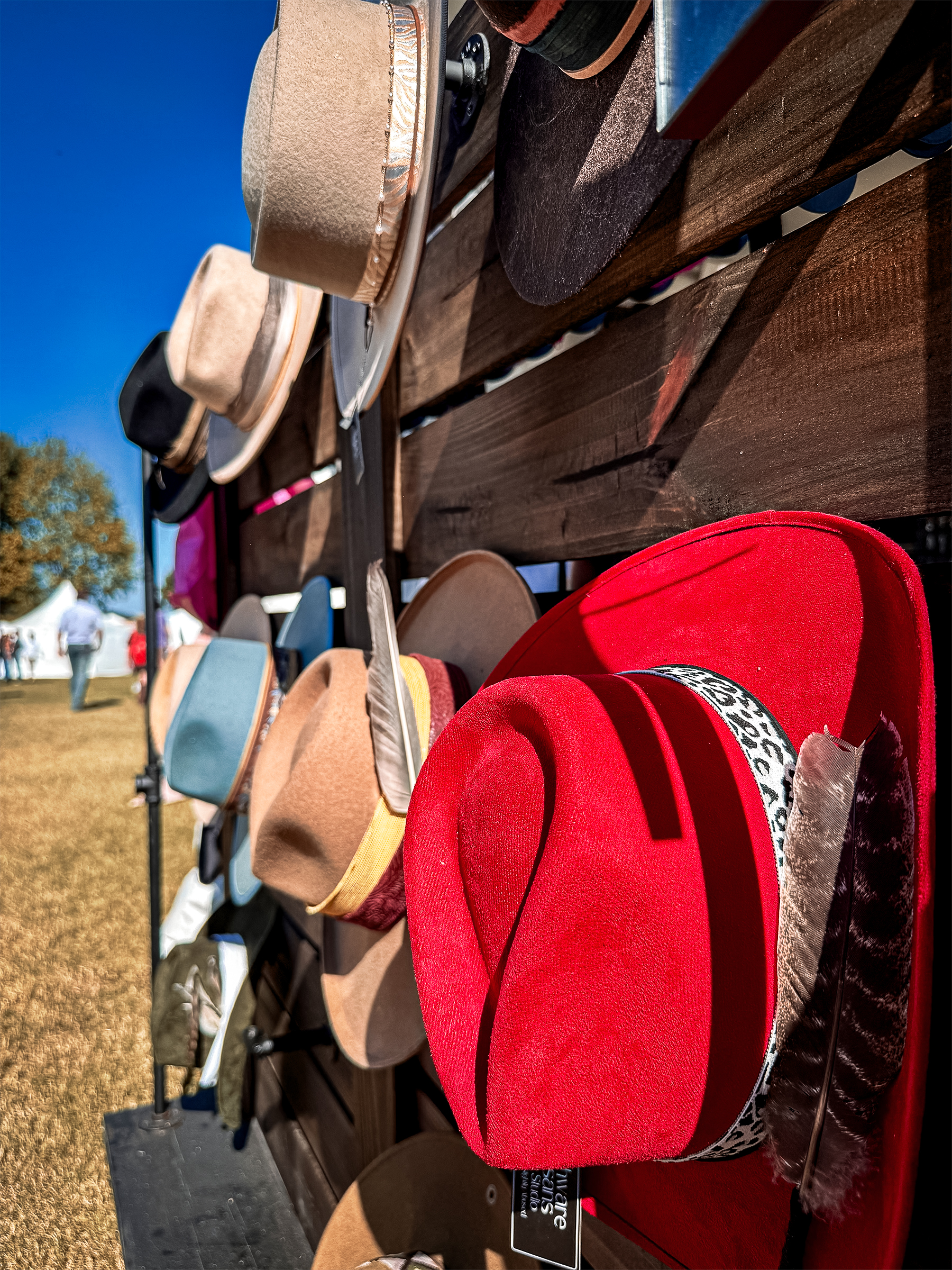 western hat vendor