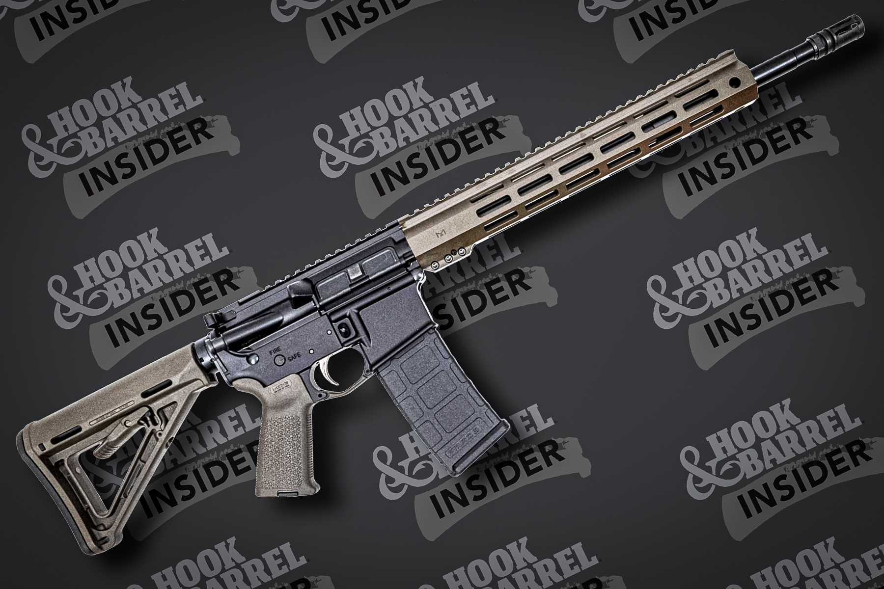 PSA 16” Midlength 5.56 Lightweight M-Lok Stealth Rifle