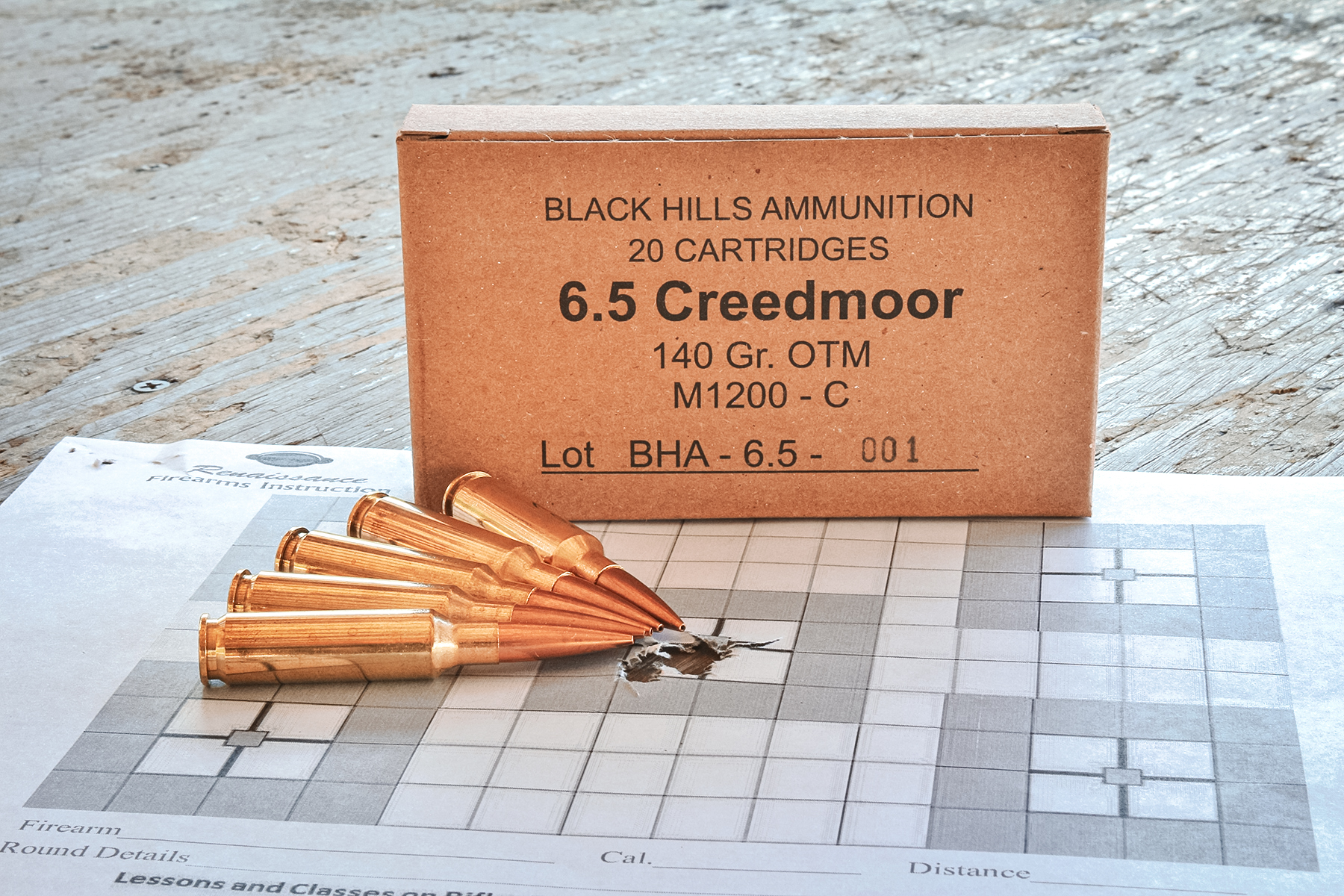 Black Hills 140-grain 6.5 Creedmoor ammo