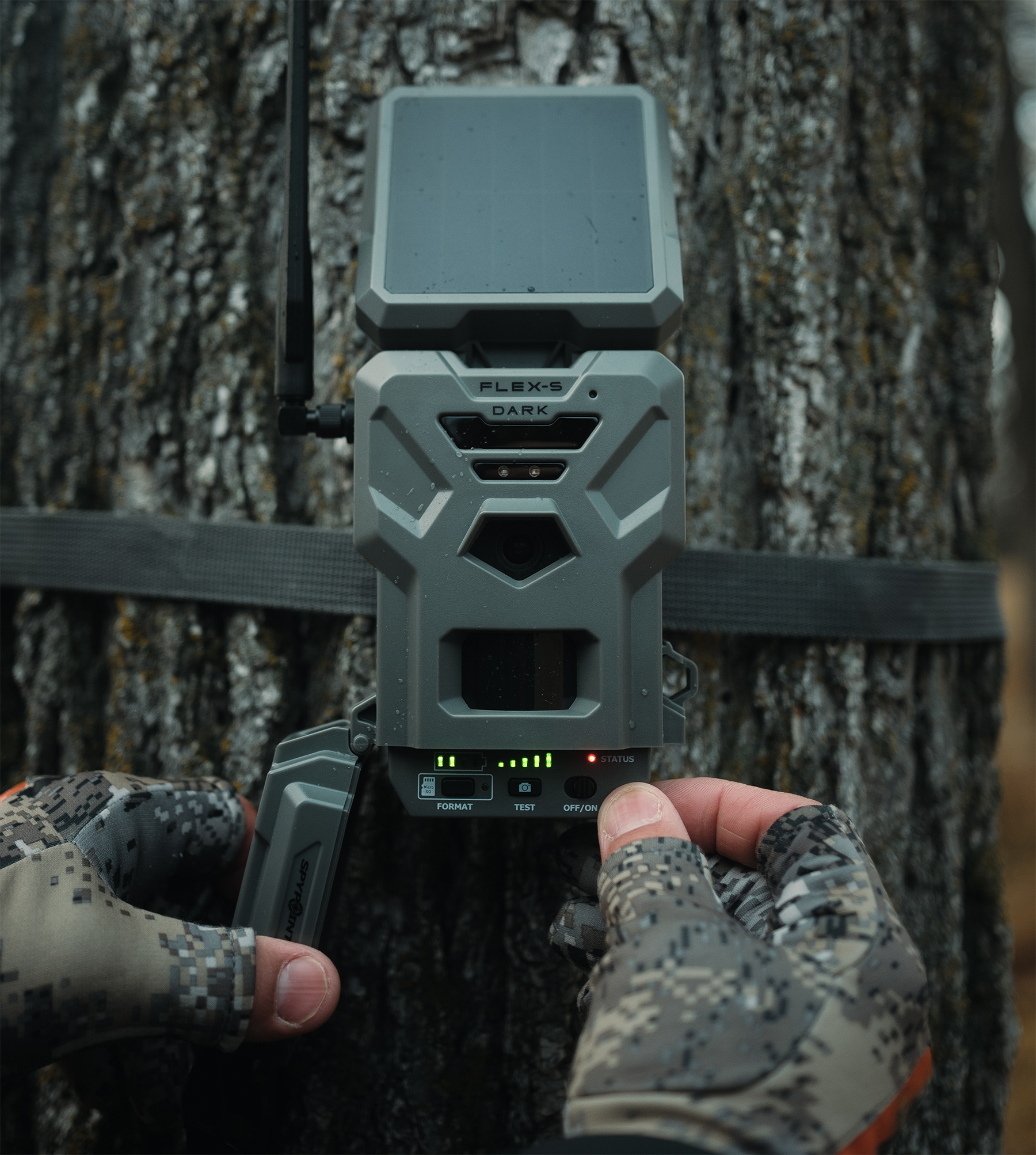 spypoint flex s dark trail camera