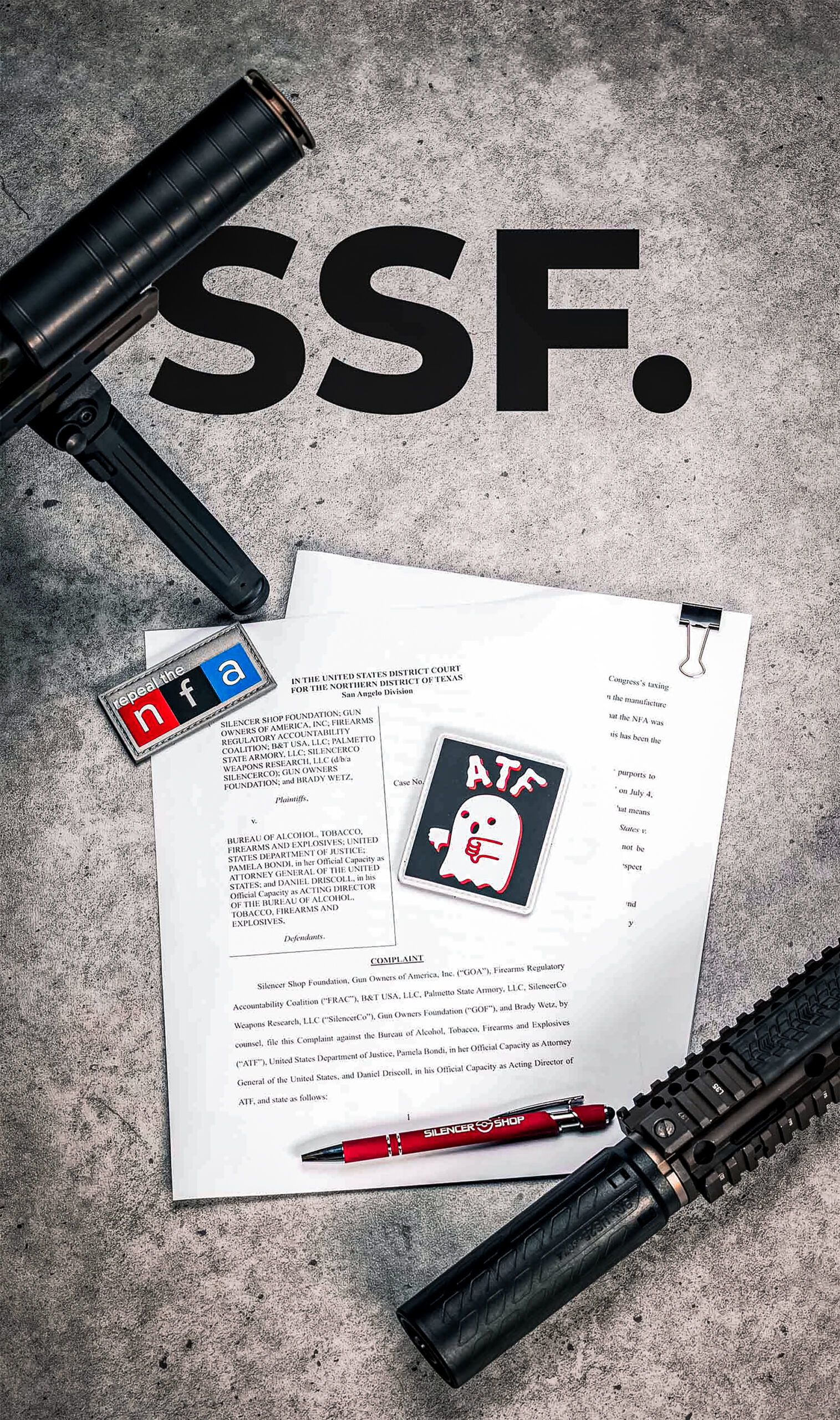 SSF lawsuit