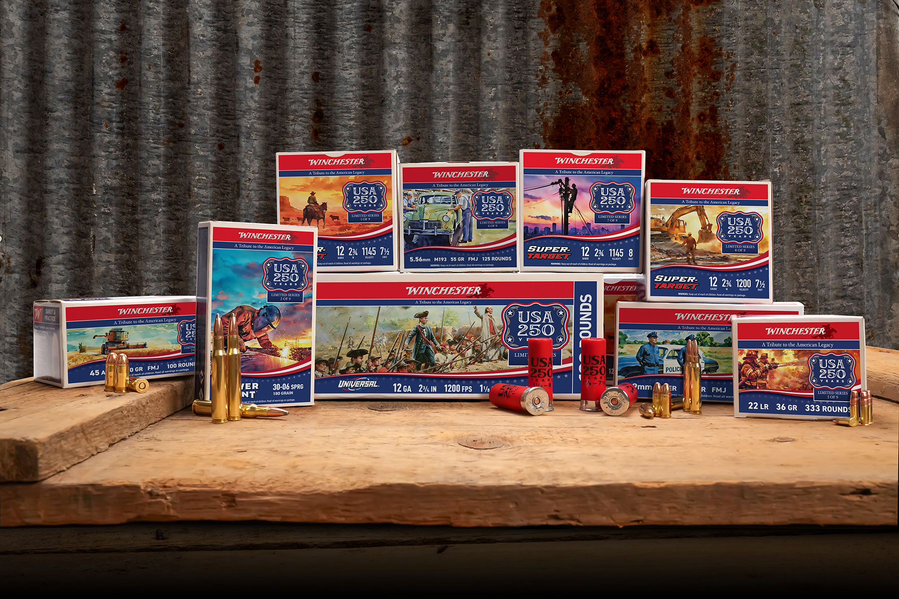 winchester 250th anniversary ammunition