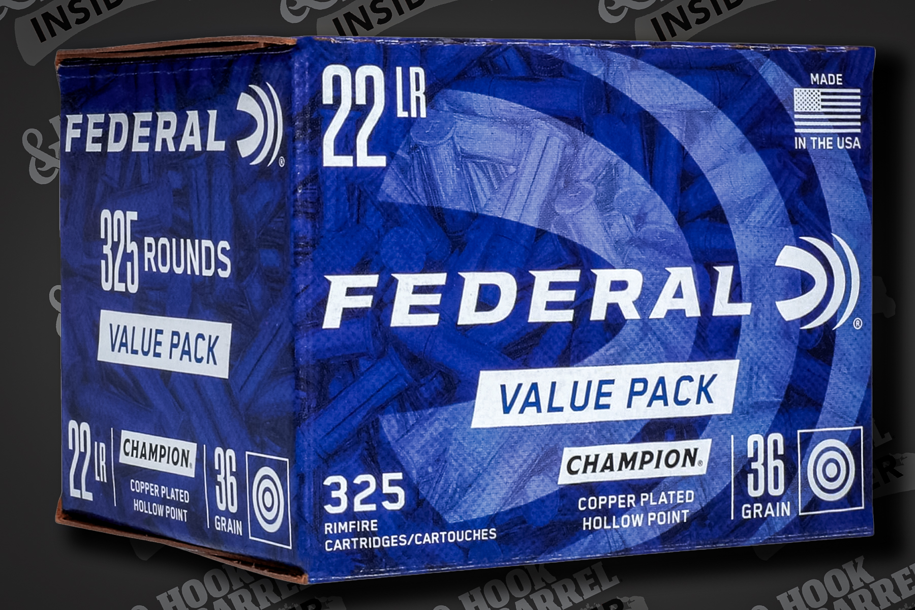 Federal .22LR Champion value pack of ammo