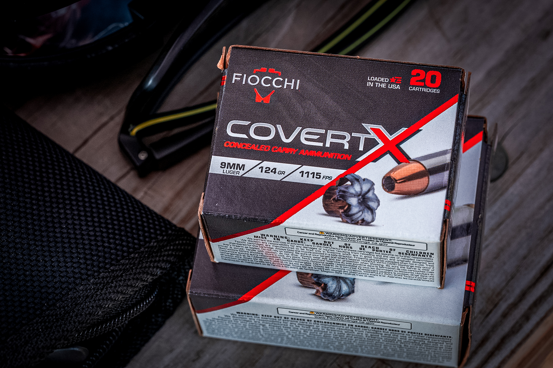 Fiocchi Covert X 9mm closeup