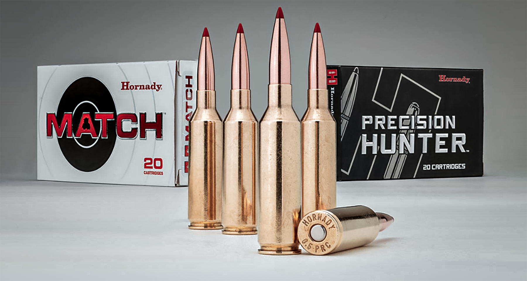 Hornady 6.5 PRC Match and Precision Hunter ammo
