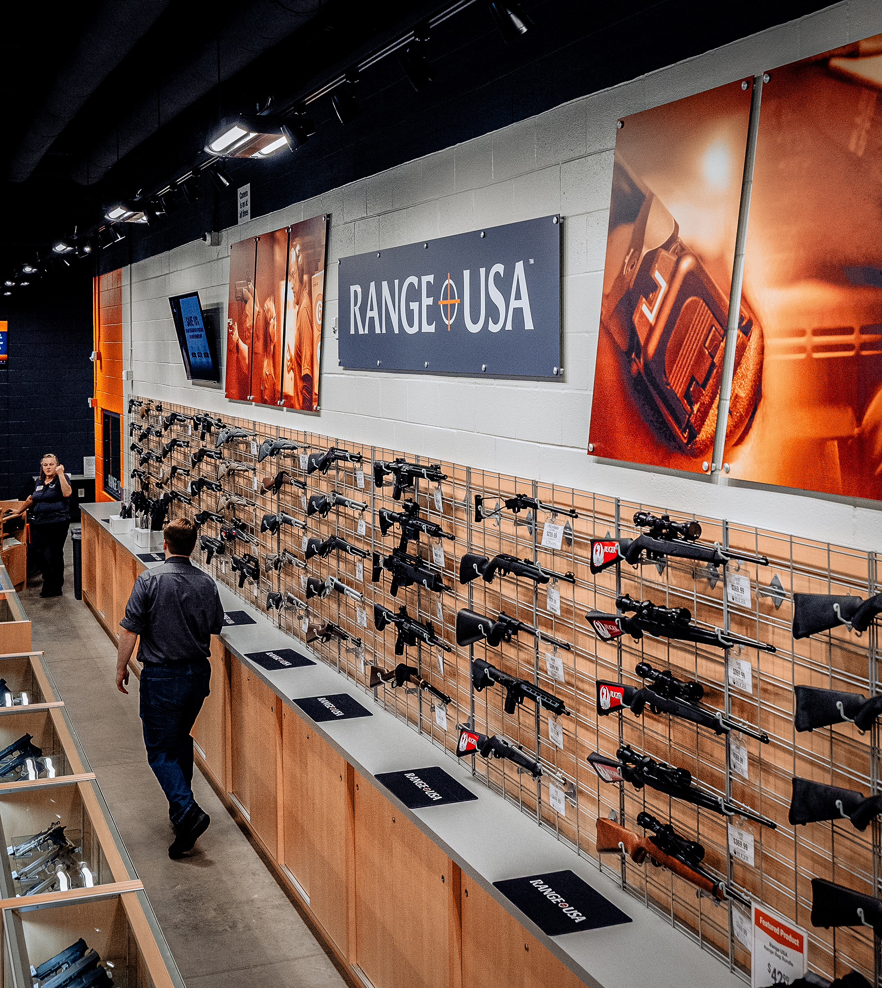 Range USA store interior