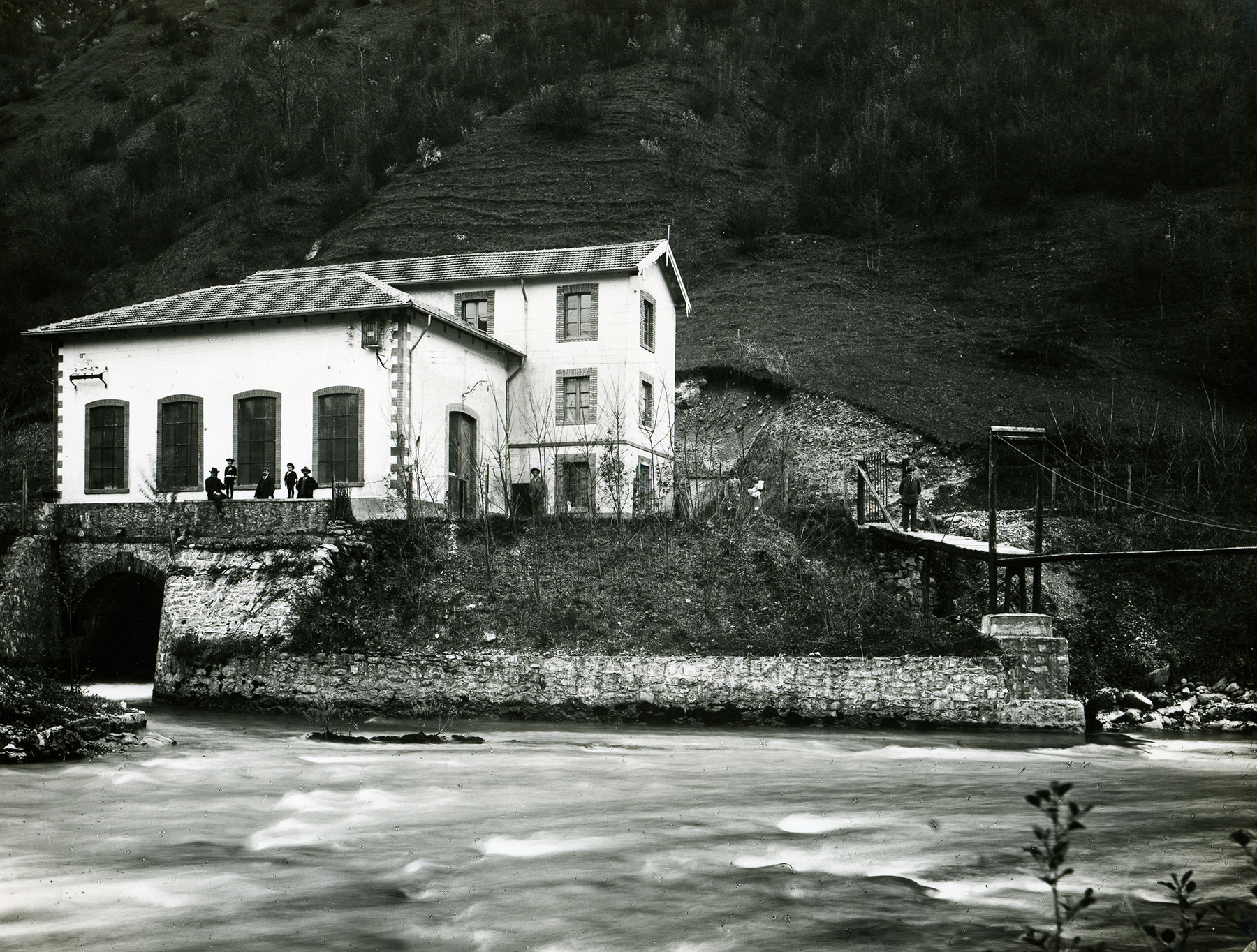 Beretta's first hydroelectric power plant
