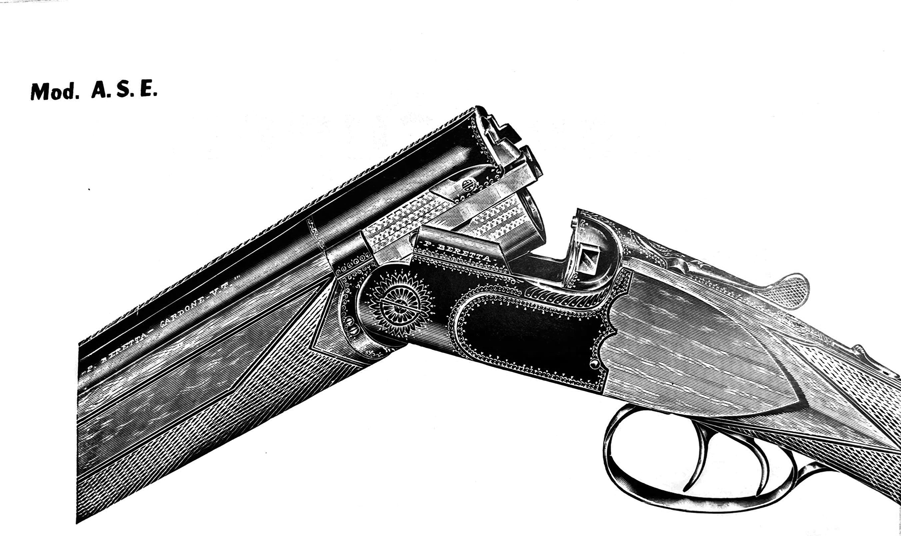 ASE field shotgun illustration