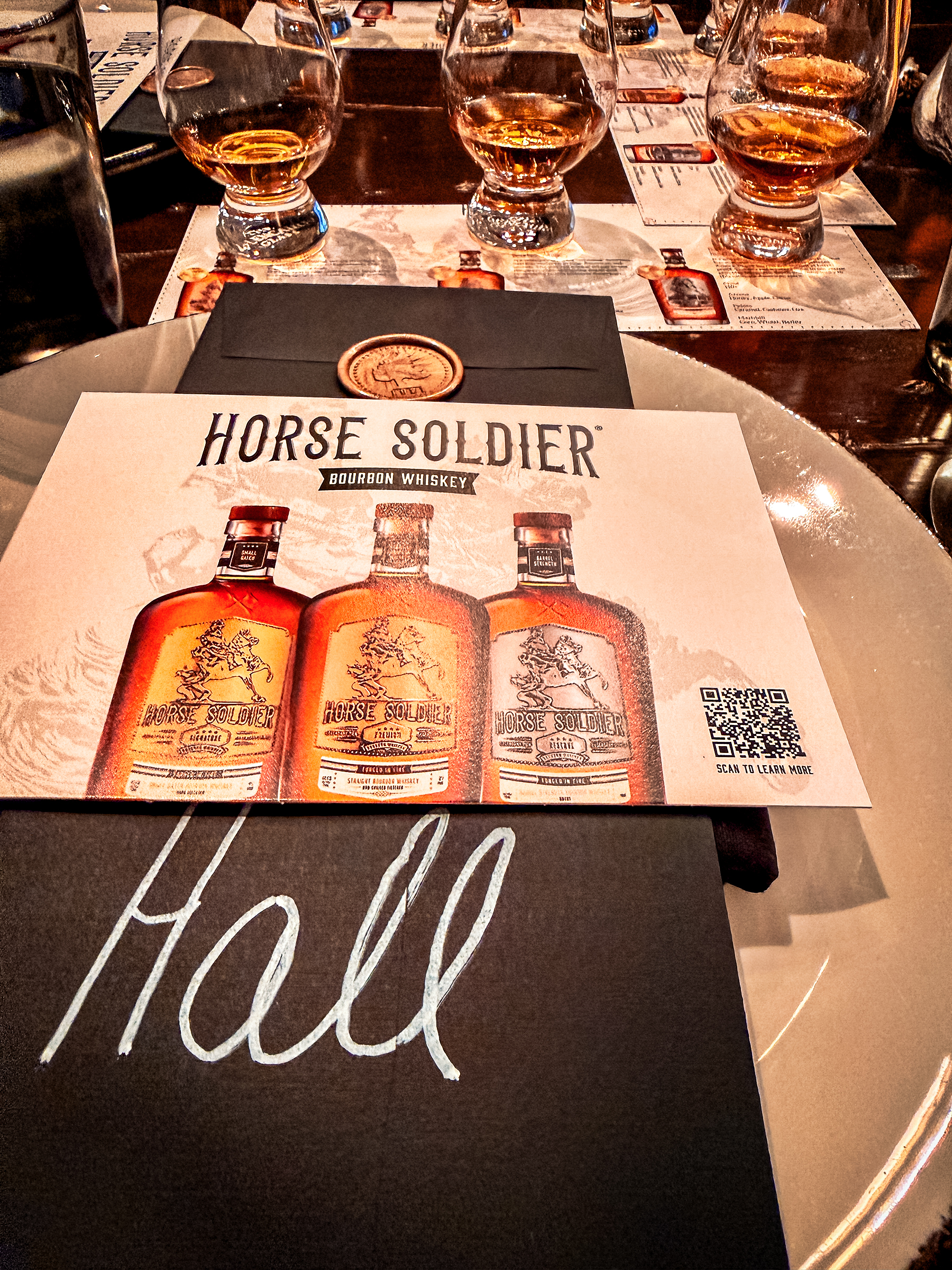 Big Cedar Lodge horse soldier bourbon tasting