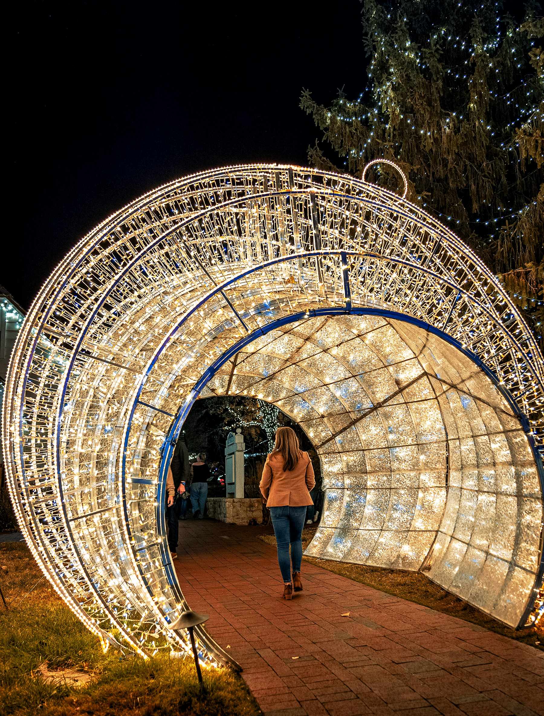 Big Cedar Lodge lighted snow globe