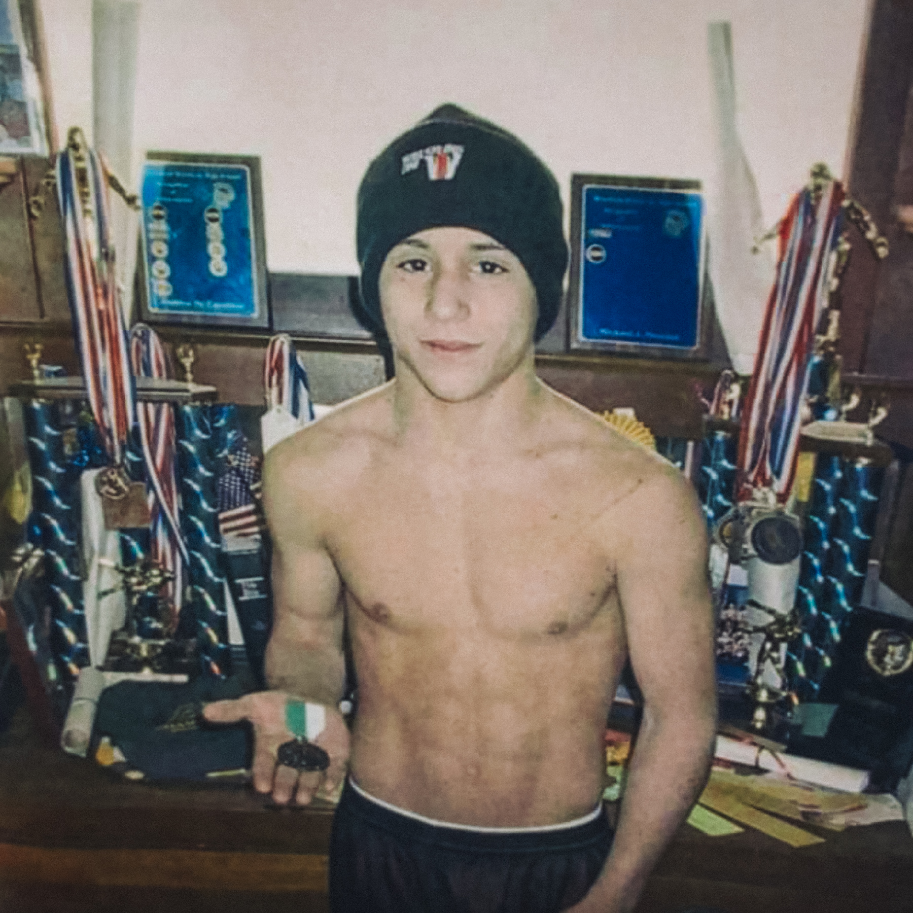 Chad Mendes as a young fighter