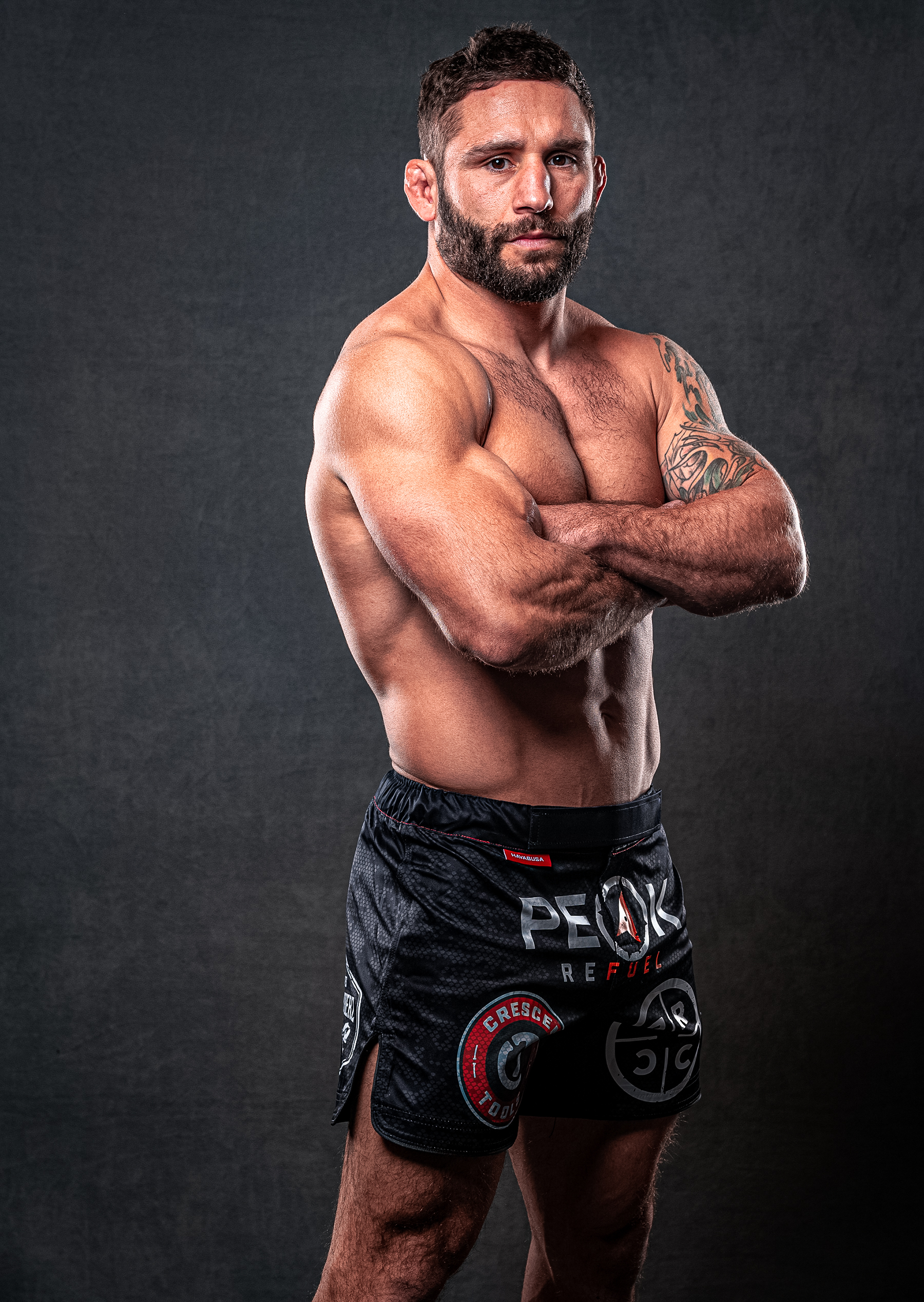 Chad Mendes fighting publicity photo