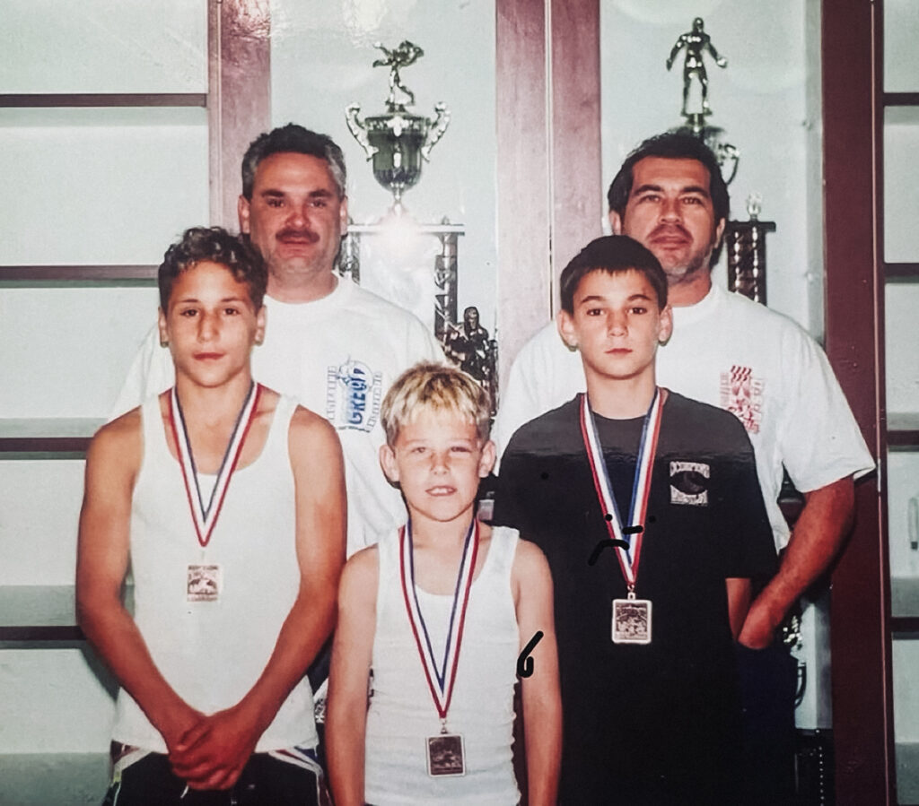 Chad Mendes as a kid