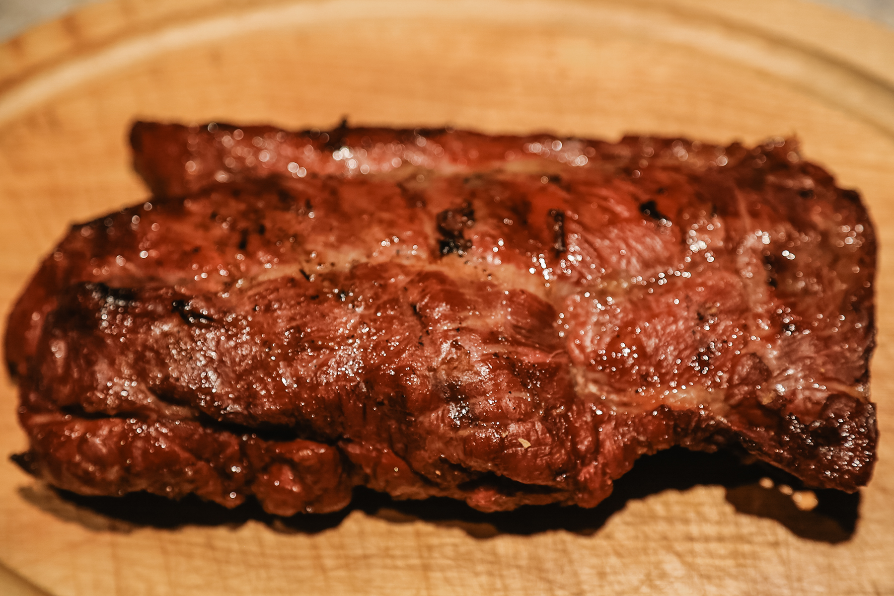 Brined, Smoked Bear Loin