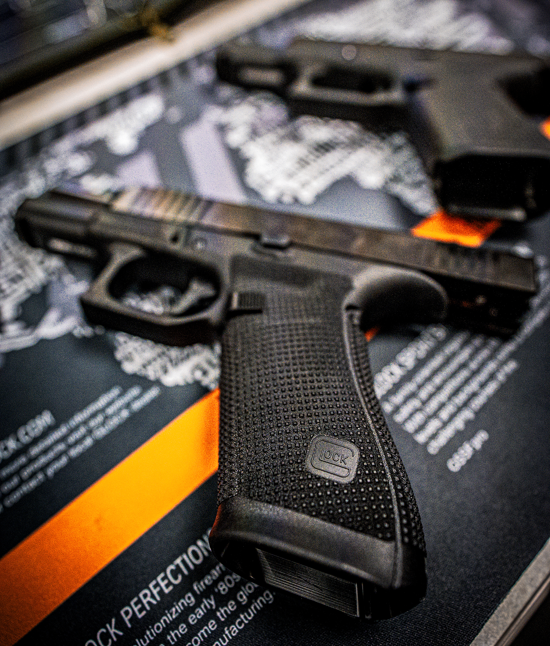 Glock Gen6 Pistol new grip texture