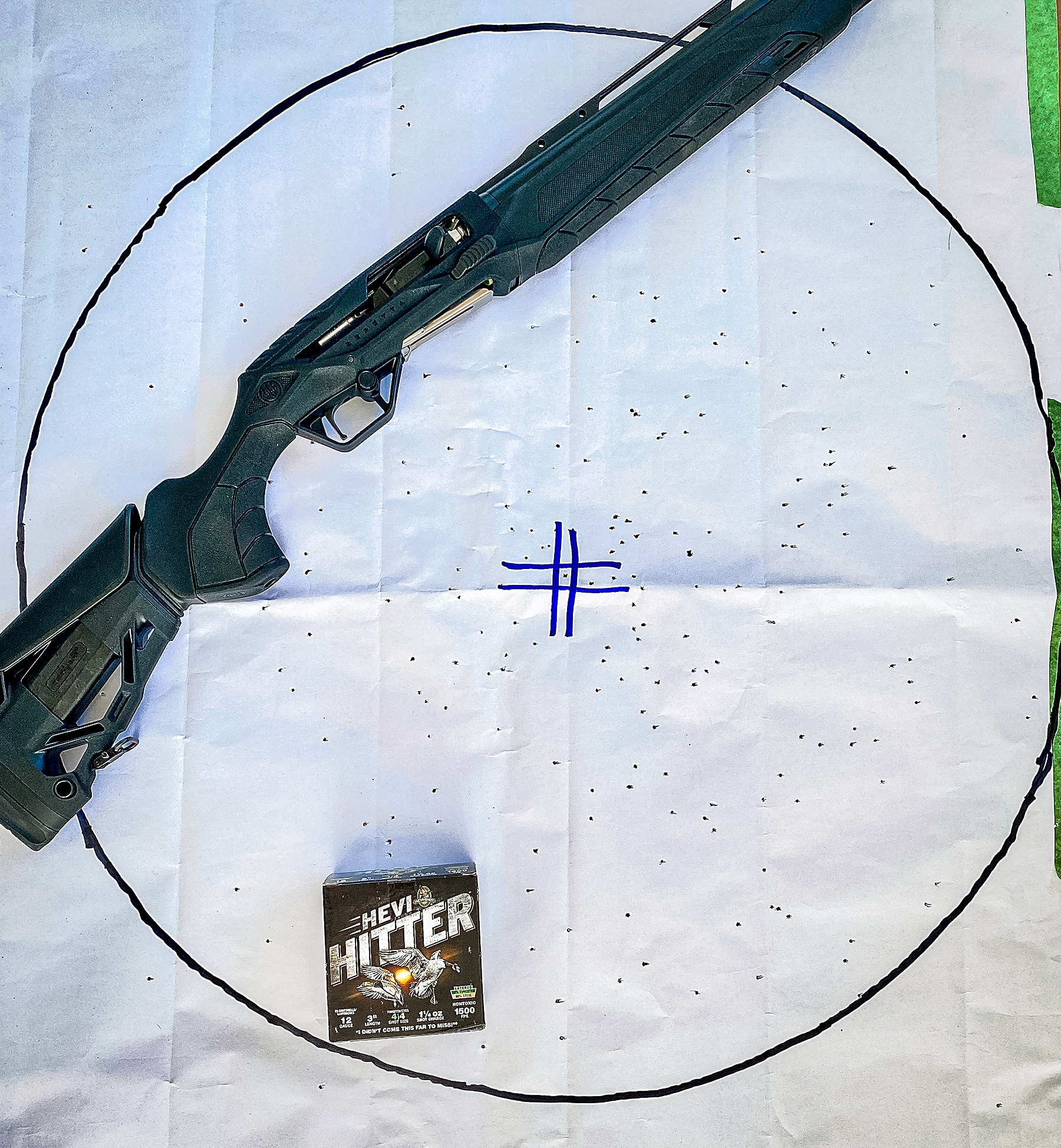 HEVI-Shot HEVI-Hitter shotgun shells pattern