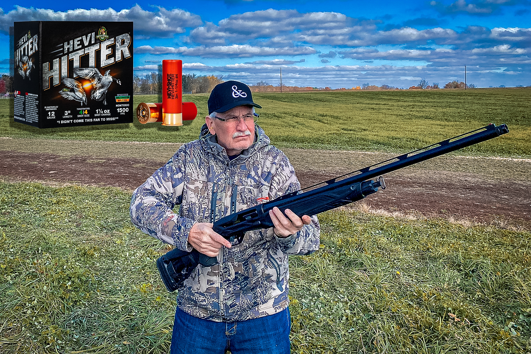 HEVI-Shot HEVI-Hitter shotgun shells and beretta AX800 Suprema