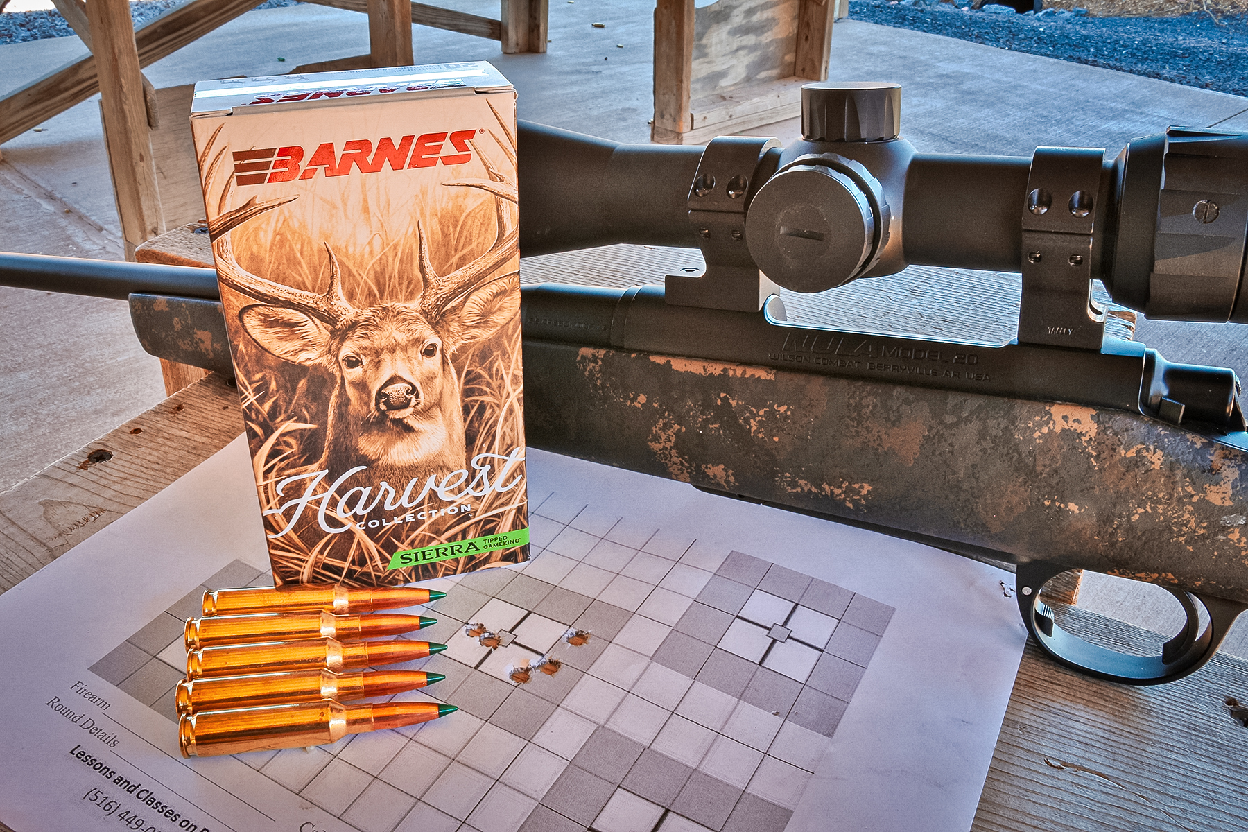 The groups from the NULA Model 20 Kodiak Rogue were equally impressive.