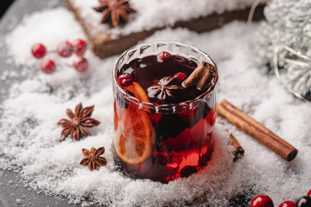 Mulled wine drink holiday