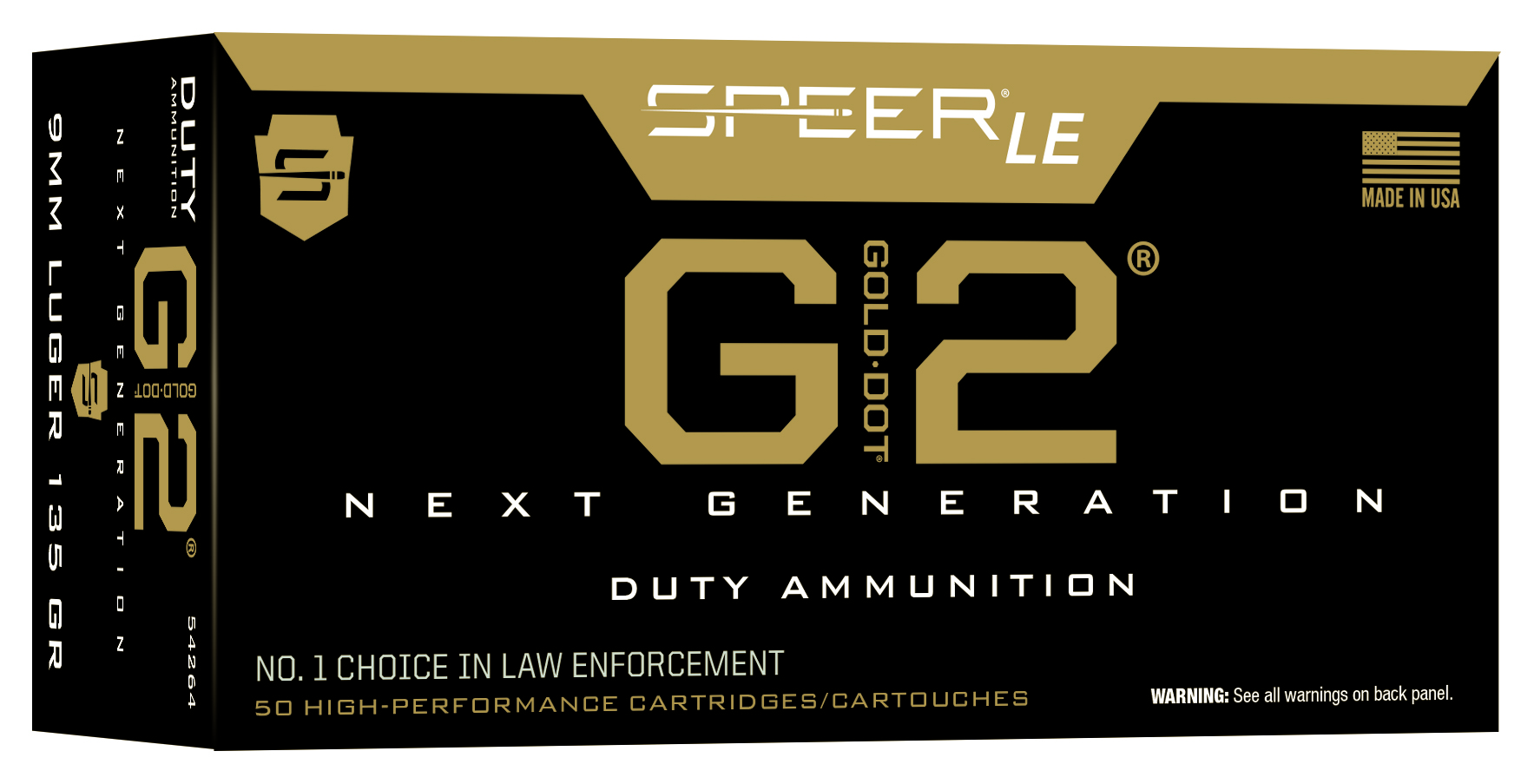 New Speer Lawman TMJ 9mm, 135-grain Load