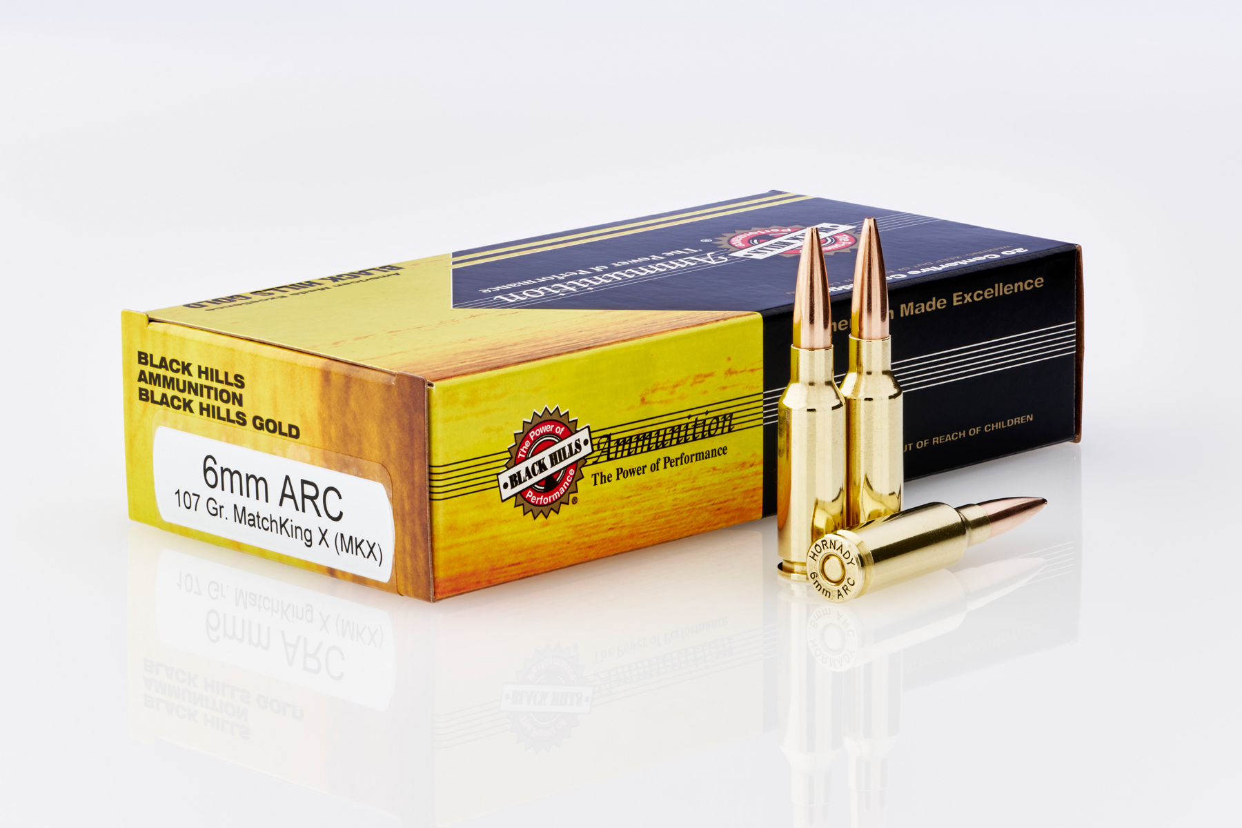 Black Hills Ammunition 6mm ARC 107-grain MatchKing X